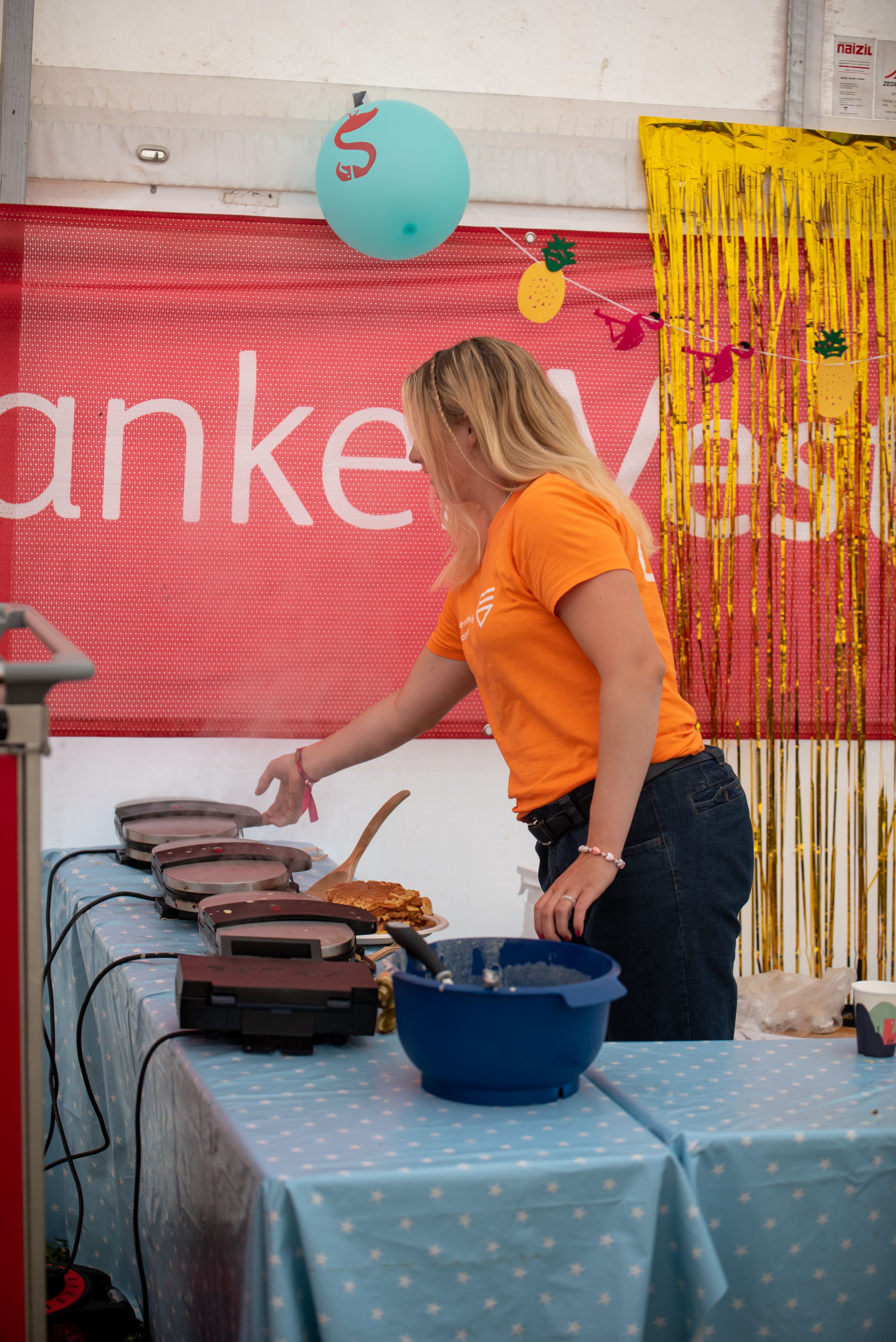 Volunteer at Ekstremsportveko festival in Voss in Fjord Norway