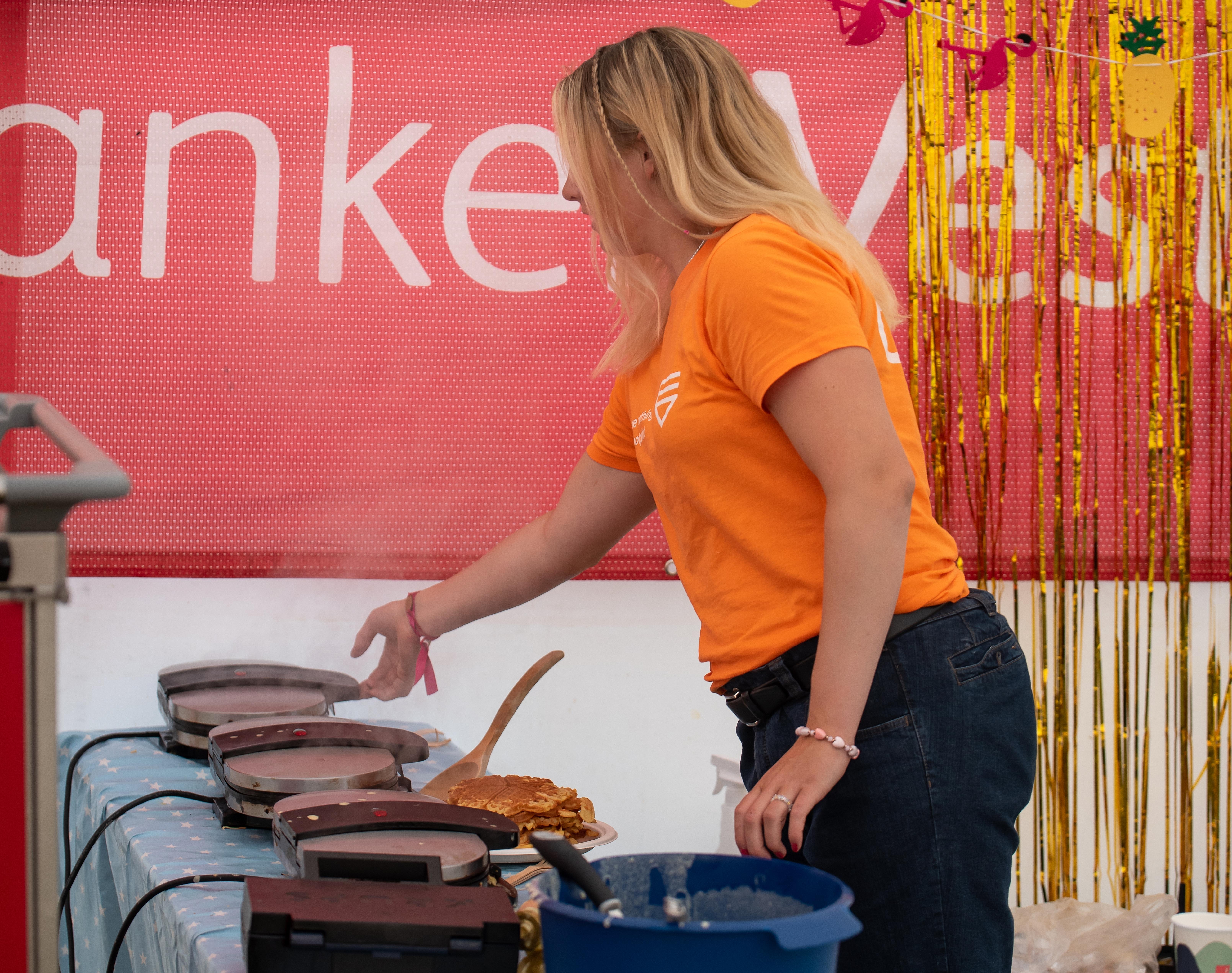 Volunteer at Ekstremsportveko festival in Voss in Fjord Norway