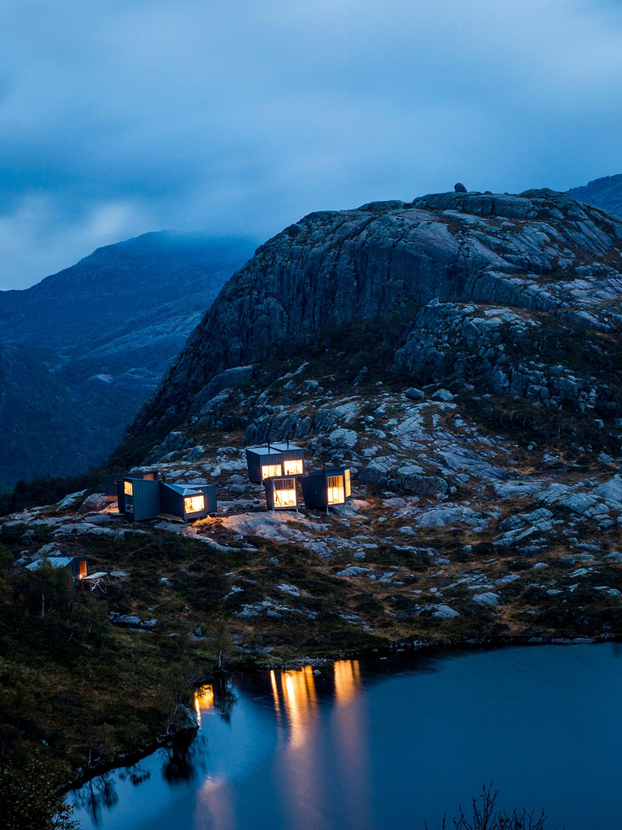 Skåpet fjellhytte, en av Norges råflotte designerhytter