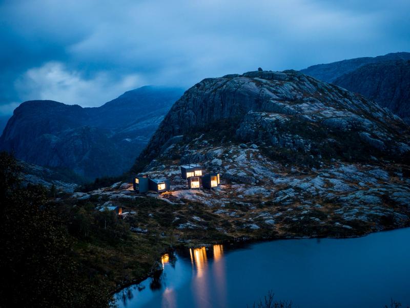 Skåpet fjellhytte, en av Norges råflotte designerhytter