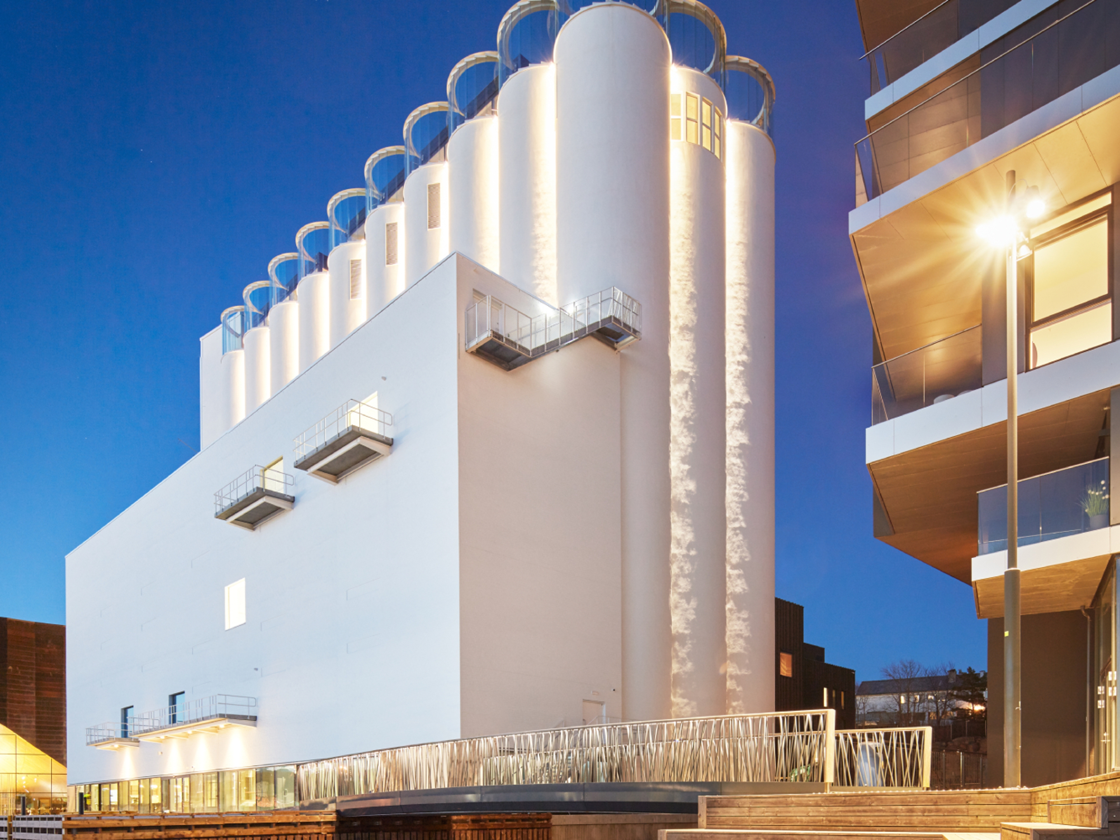 Kunstsilo på Odderøya i Kristiansand