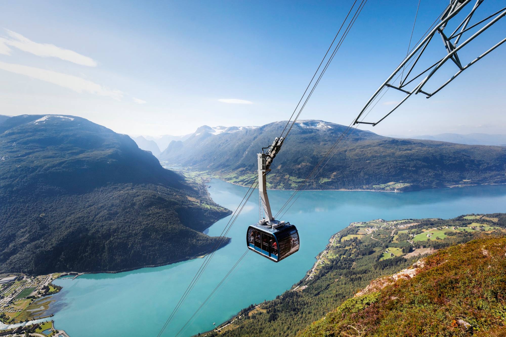 Loen skylift located in Stryn