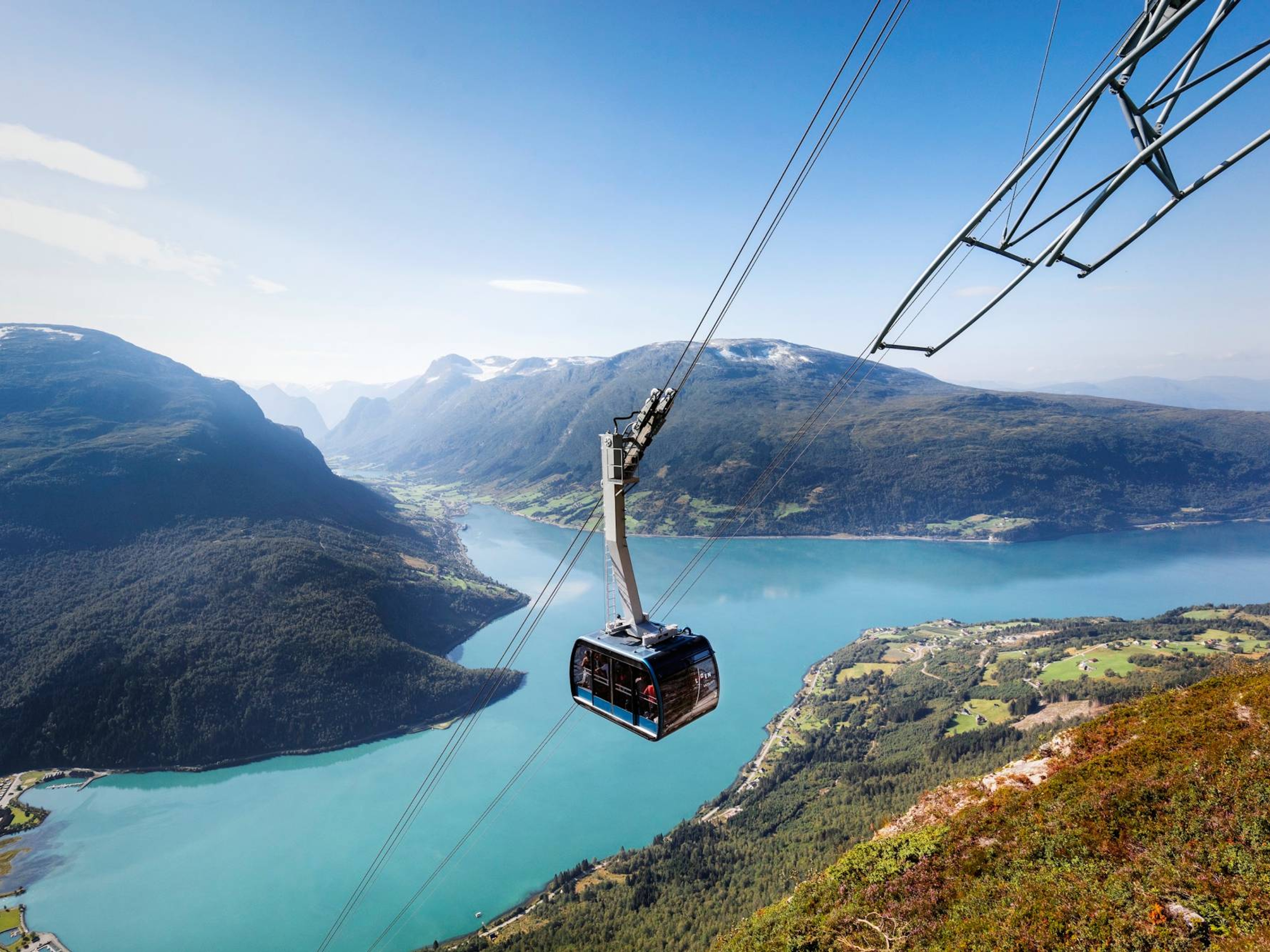 Loen skylift located in Stryn
