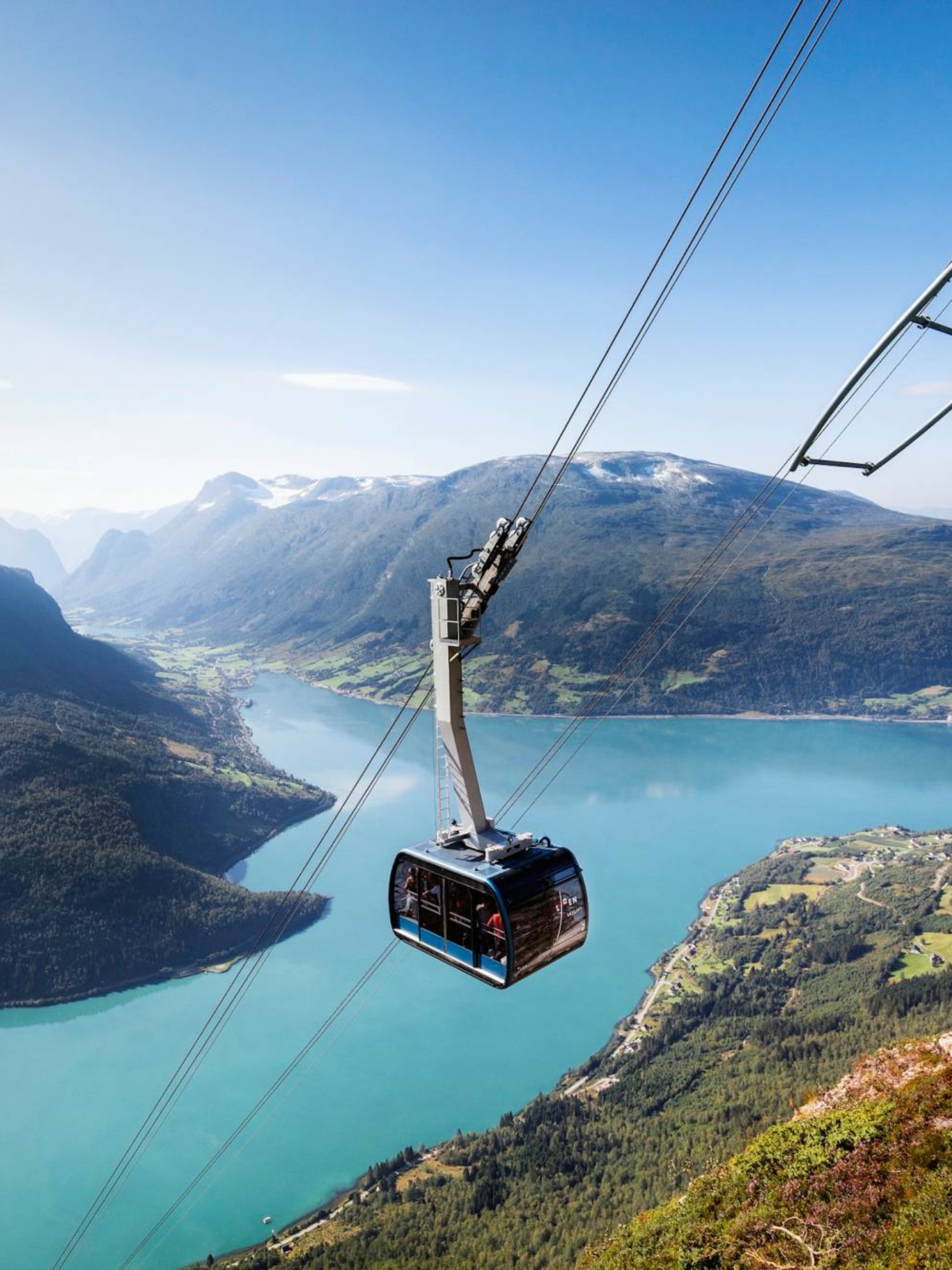 Loen skylift located in Stryn
