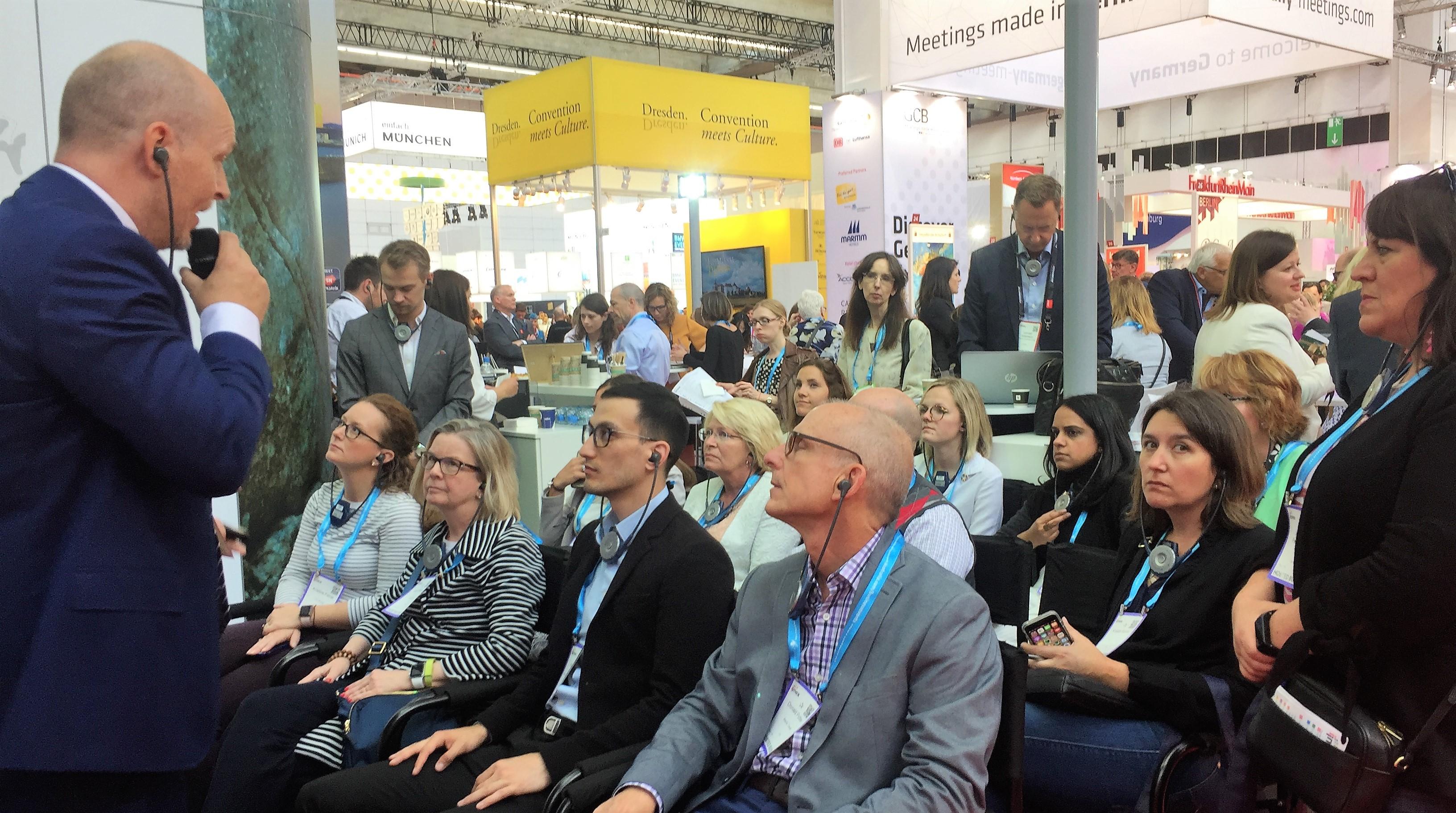 Presentasjoner av Norge som meetings-destinasjon.