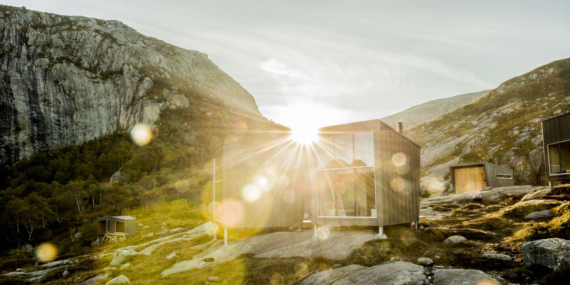 Turisthyttene Skåpet i Ryfylke på Vestlandet
