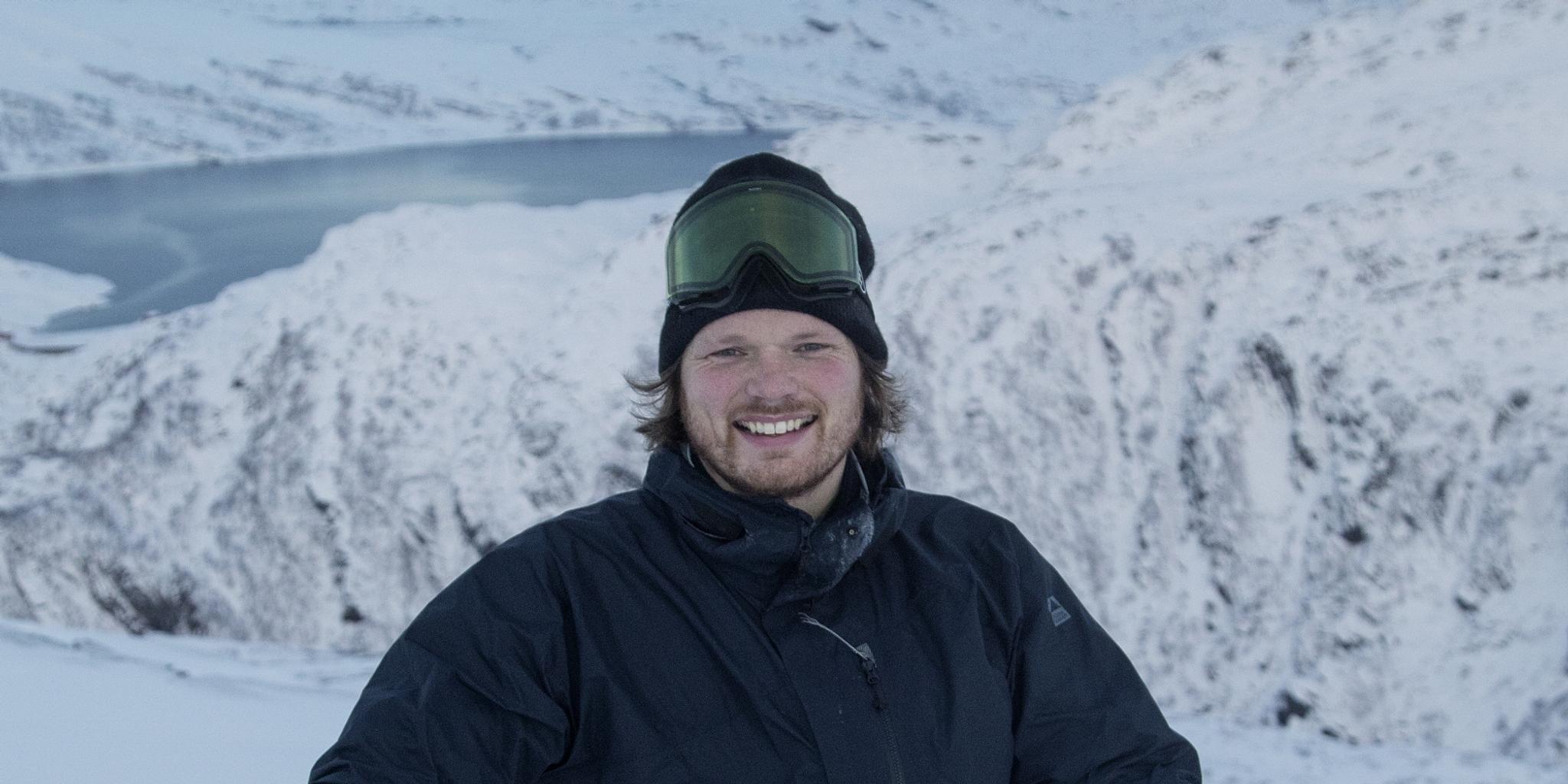 Portrait of Thomas Kleiven in Meløy, Northern Norway