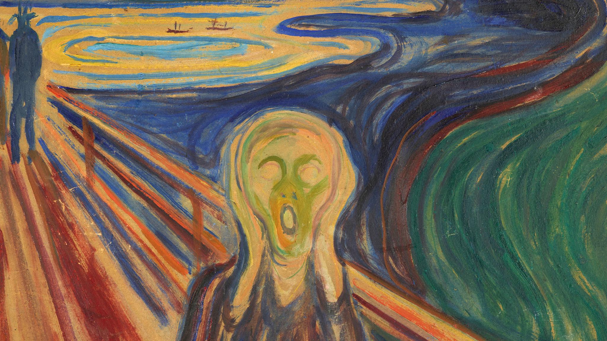 The Scream painting by Edvard Munch