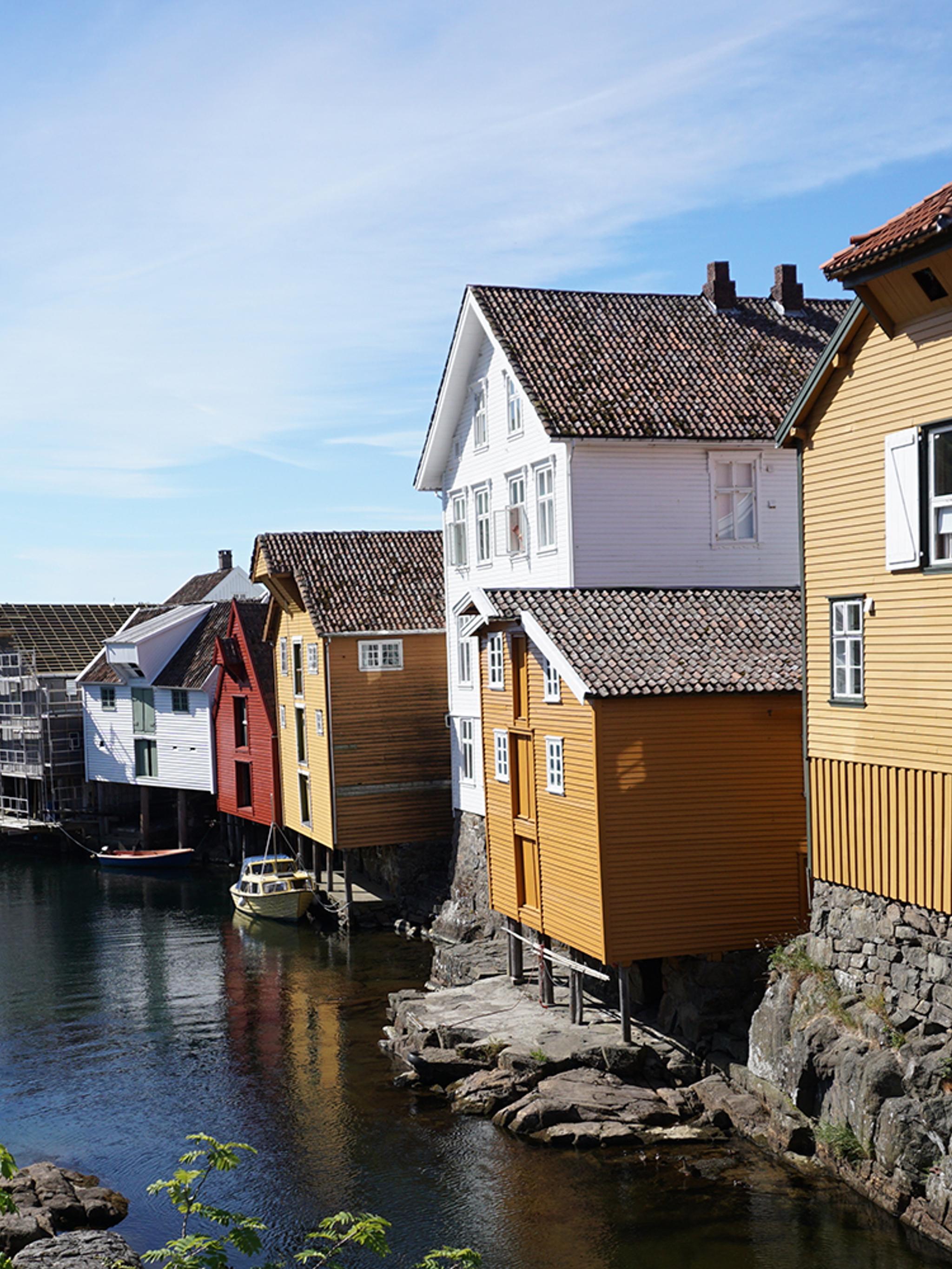 The village Sogndalstrand in Rogaland in the Stavanger region, Fjord Norway
