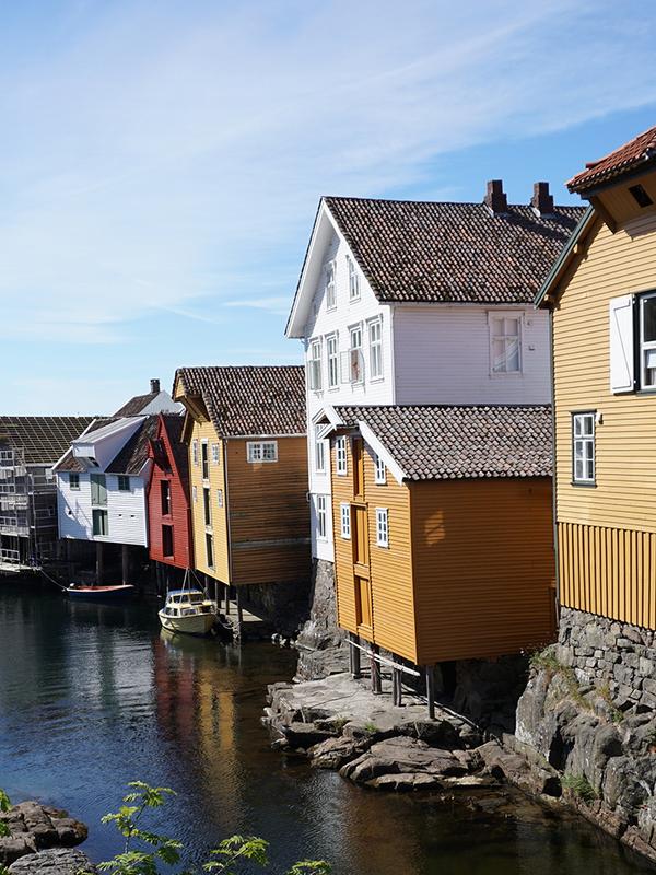 The village Sogndalstrand in Rogaland in the Stavanger region, Fjord Norway