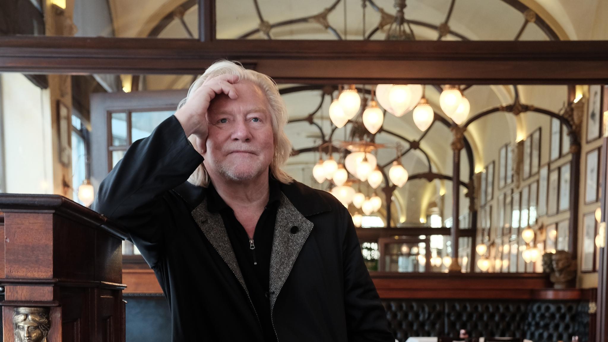 Morten Krogvold at Theatercaféen in Oslo, Eastern Norway