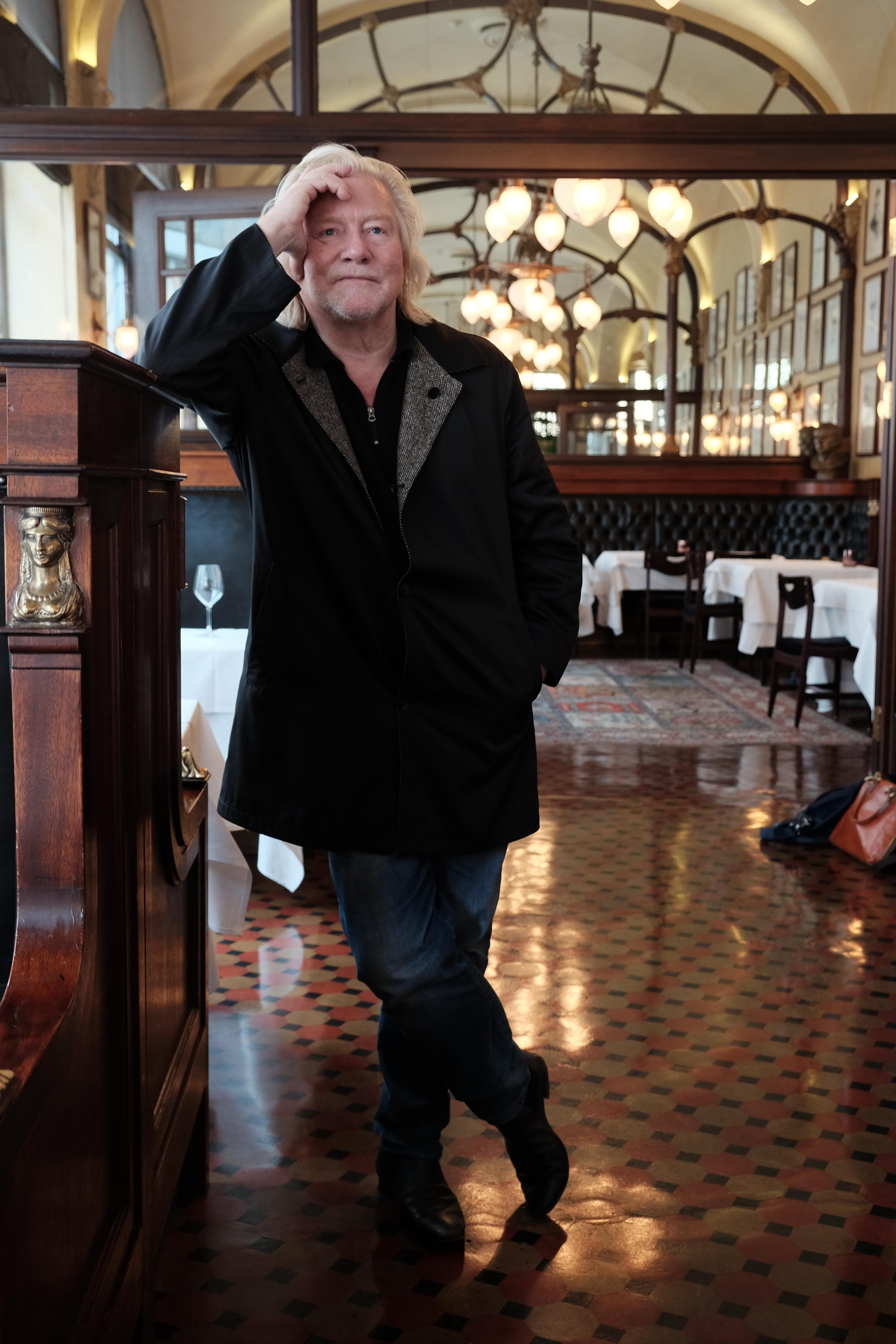 Morten Krogvold at Theatercaféen in Oslo, Eastern Norway