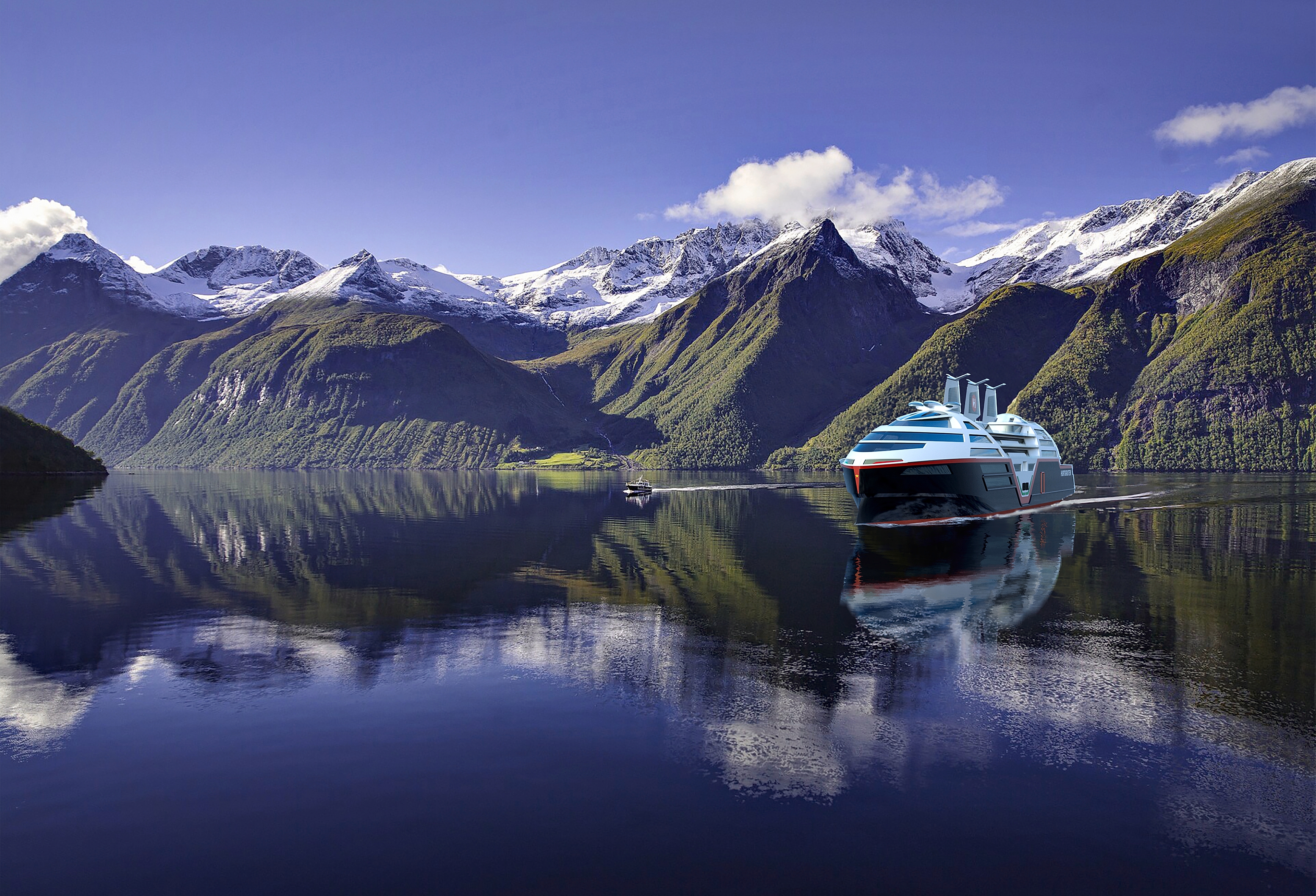 SeaZero Concept Visualisation, Hjørundfjord