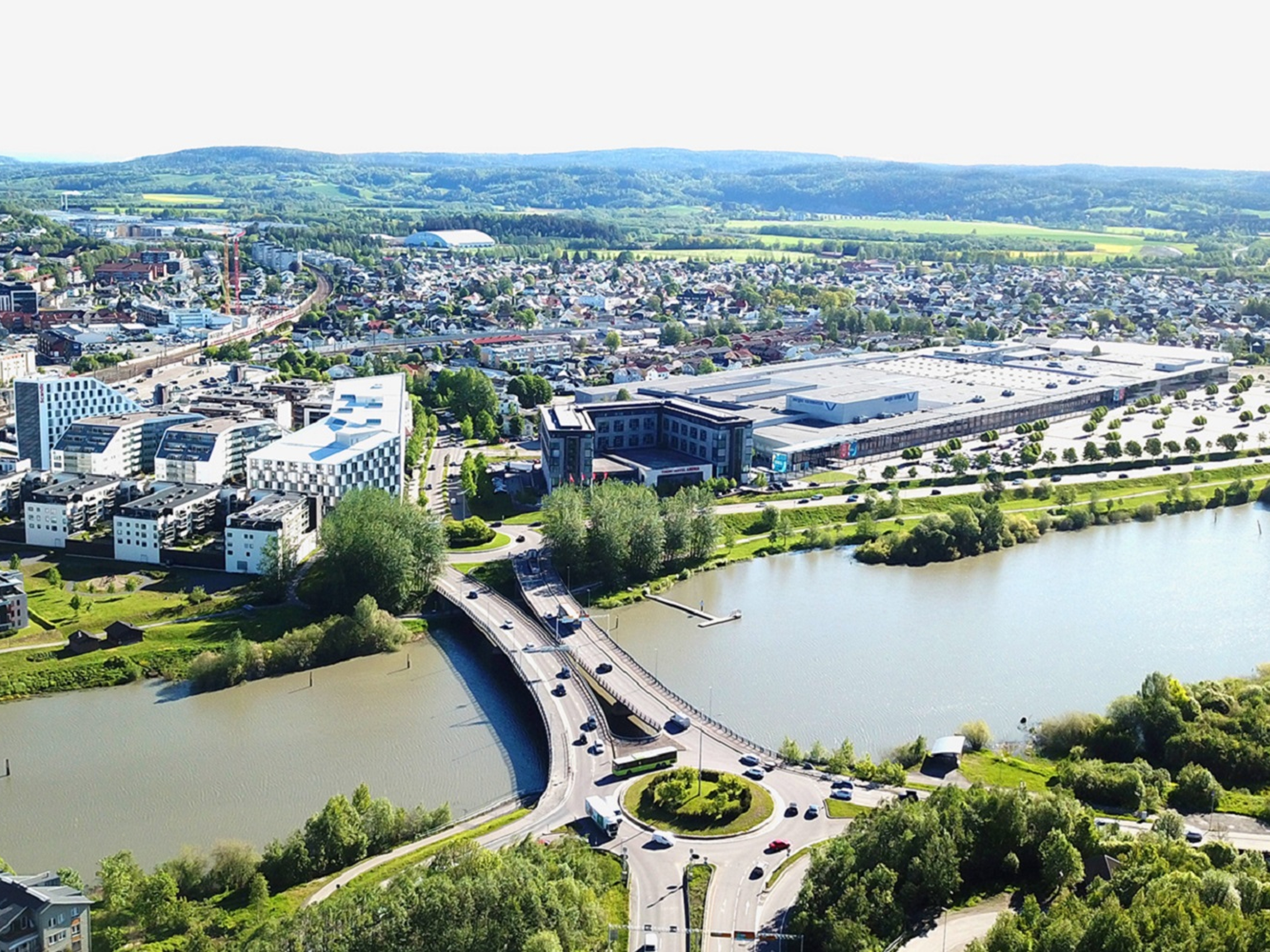 Norway Convention Center from above