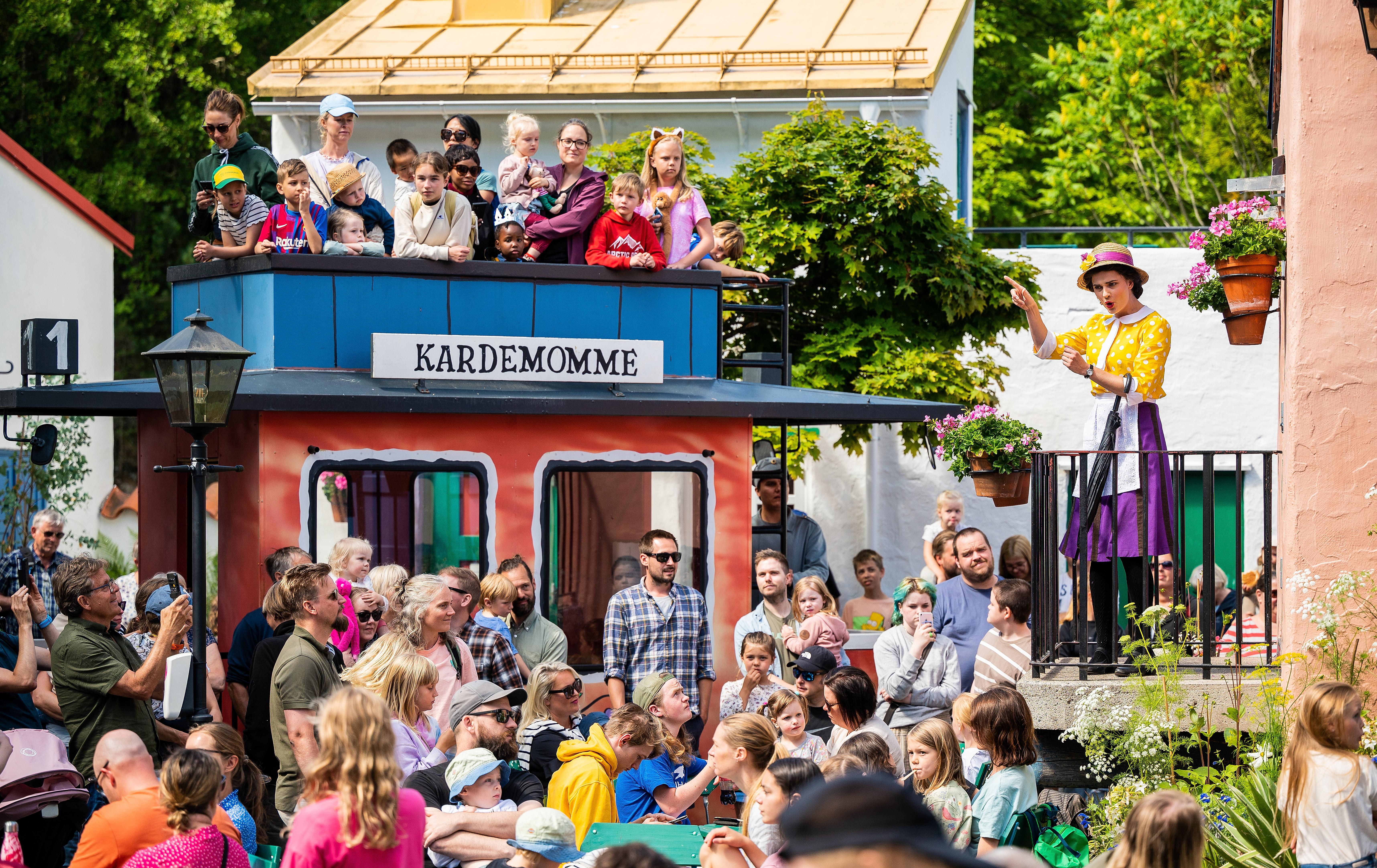 Aunt Sofie on the popular show Kardemomme town in Dyreparken, Kristiansand