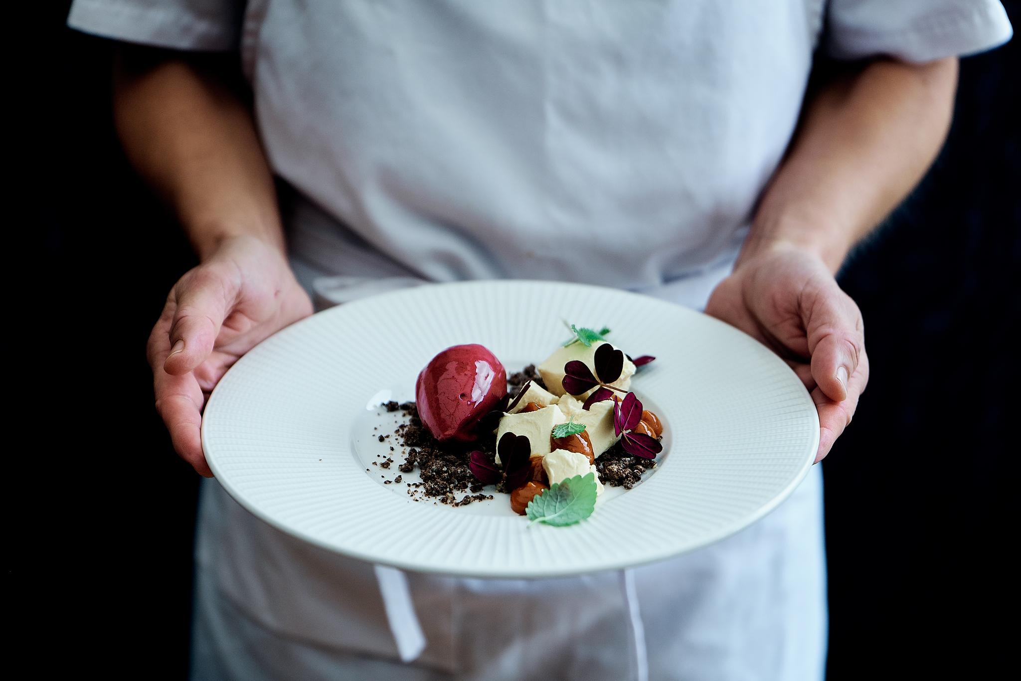 Food from the farm Hoel Gård at Nes, Eastern Norway.