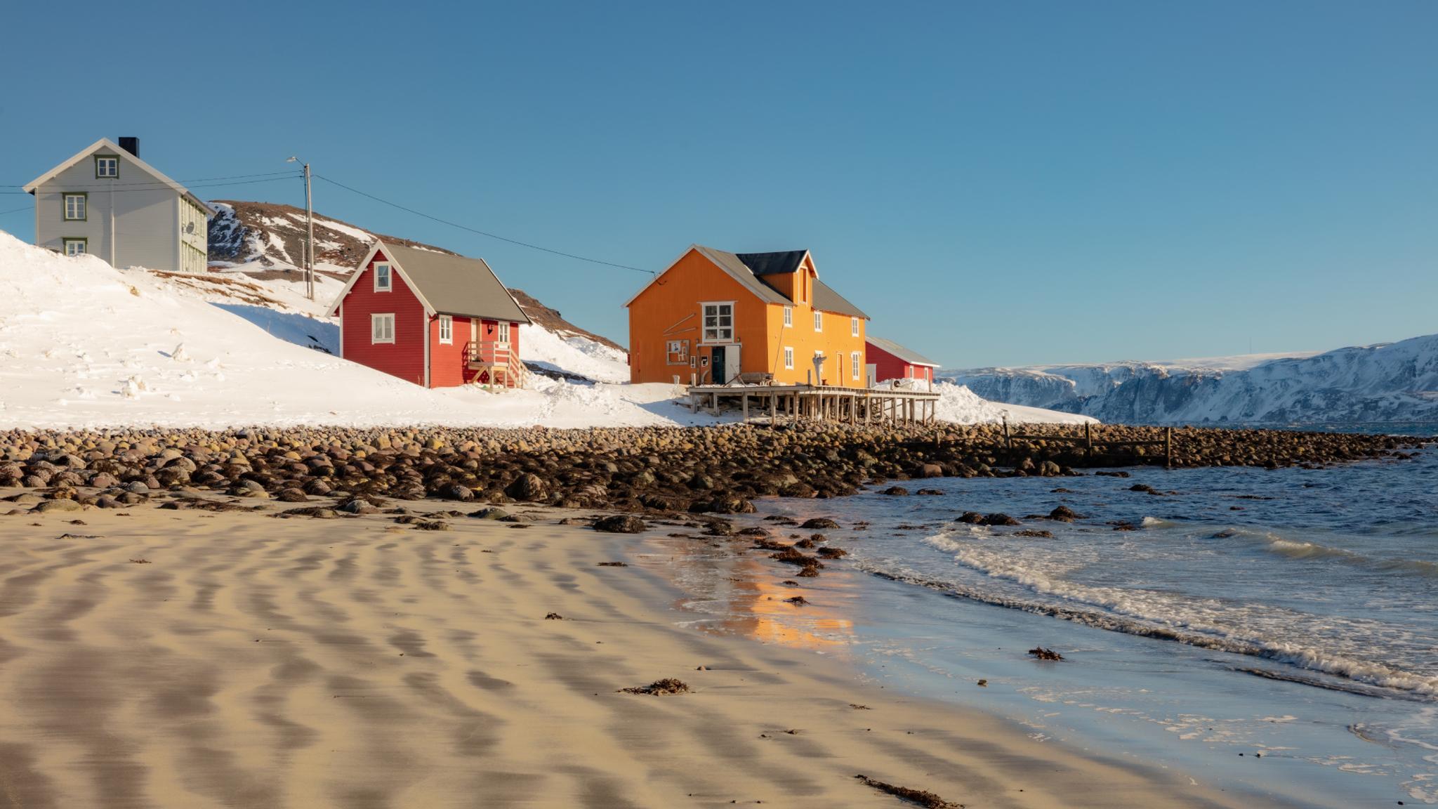 Winter in Kongsfjord, Varanger