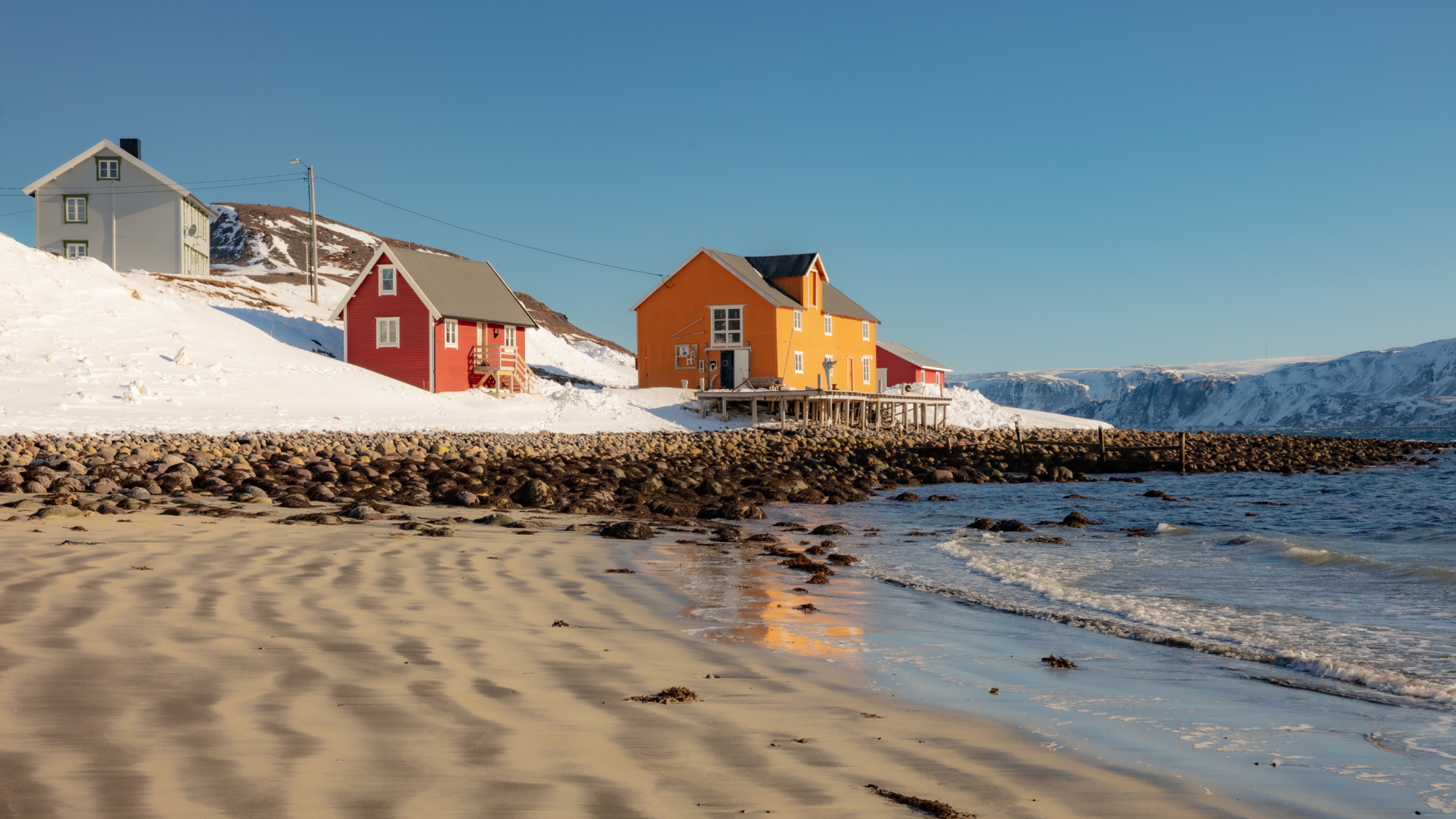 Winter in Kongsfjord, Varanger