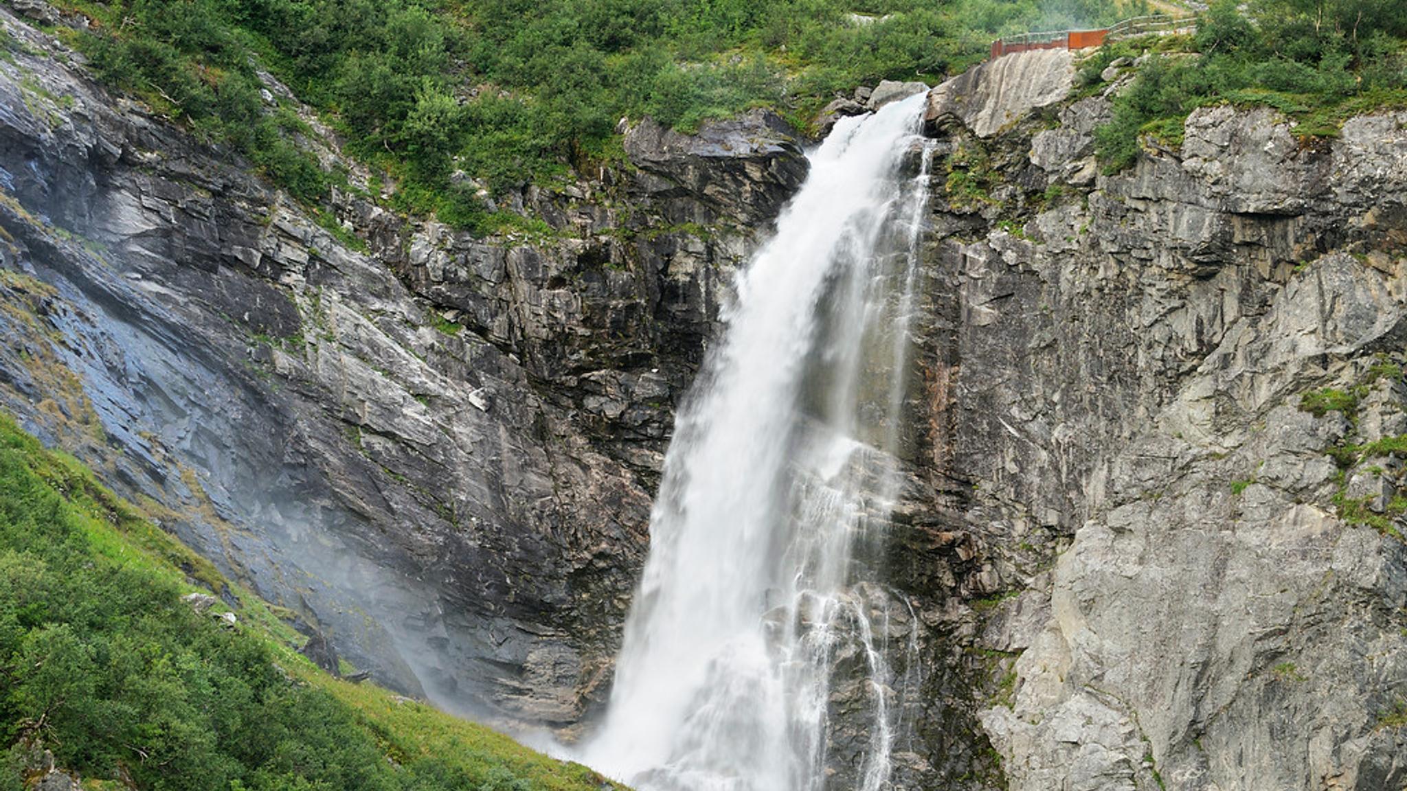 Videfossen waterfall
