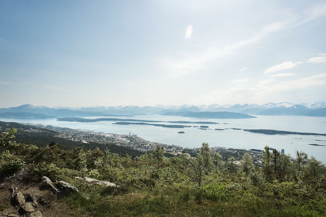 Panorama view of Molde