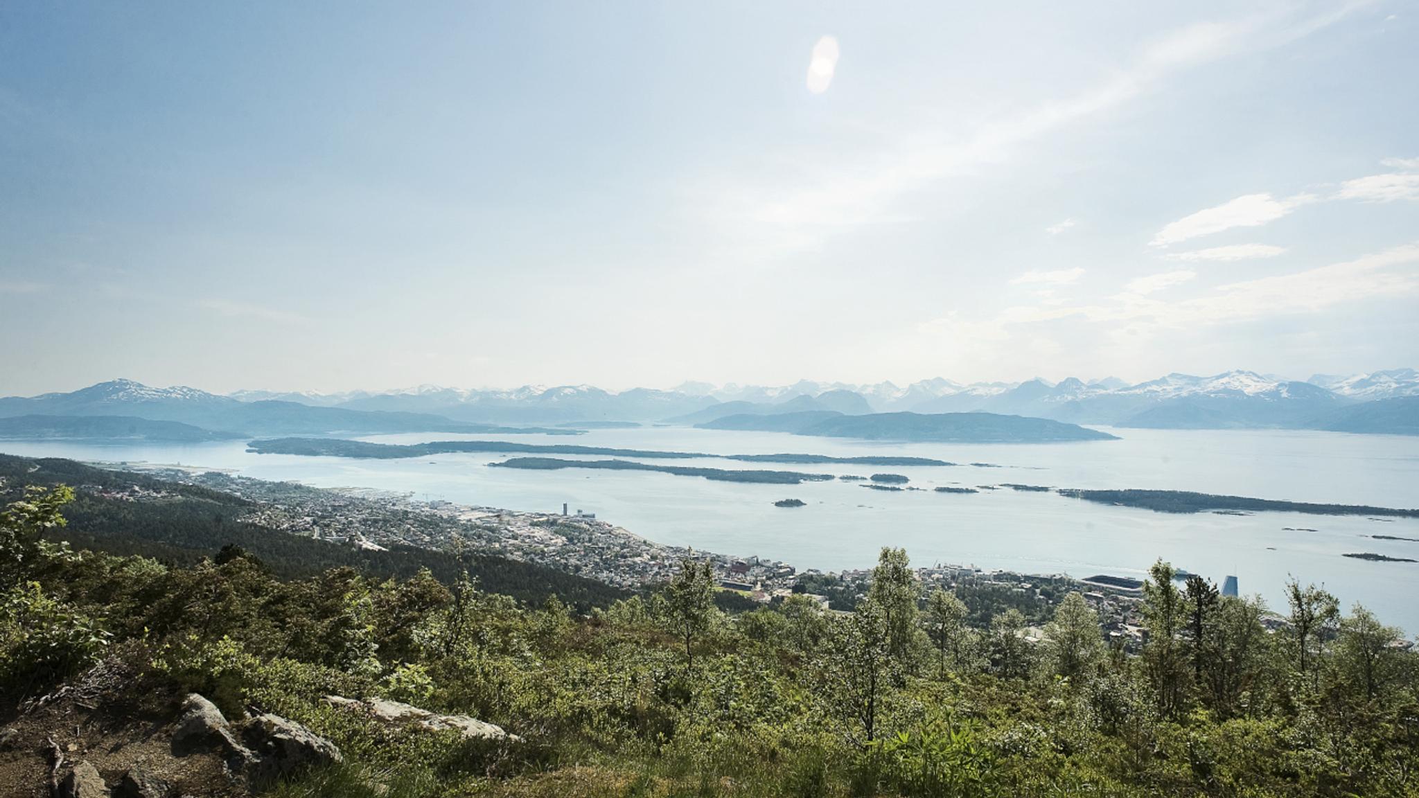 Panorama view of Molde
