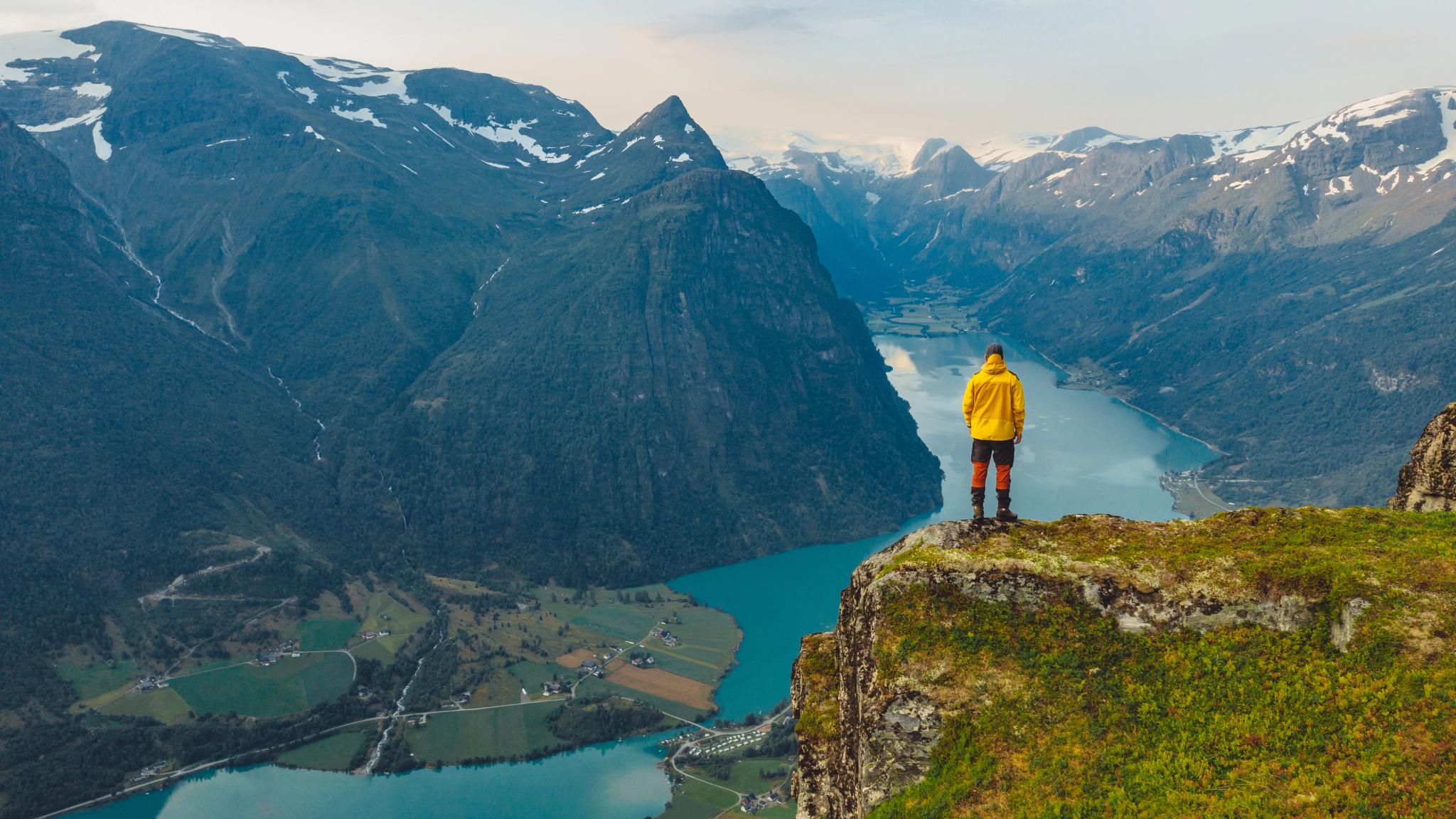 Plan your trip to Nordfjord and go hiking to Mount Klovane in Olden, Fjord Norway
