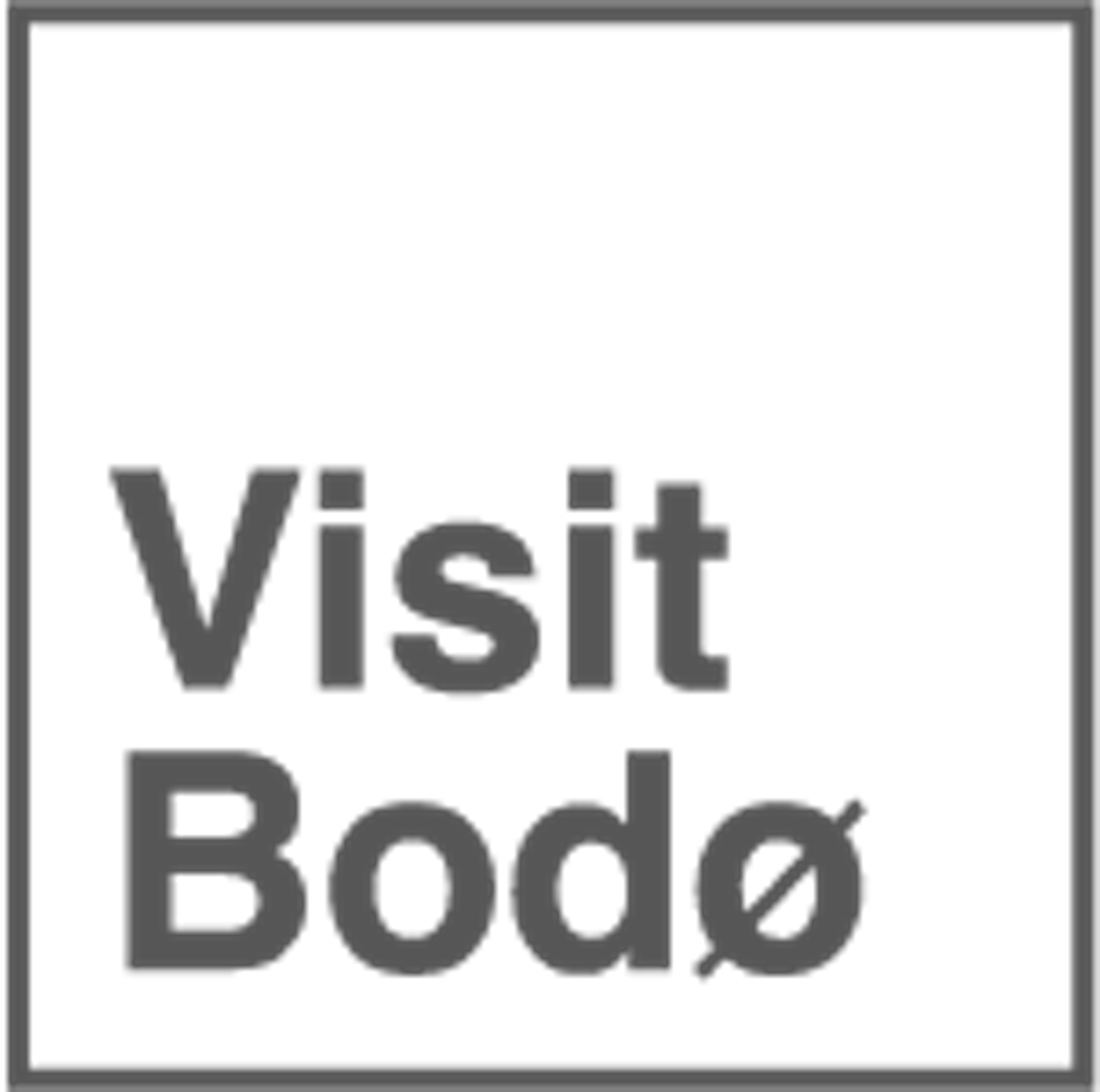 Visit Bodø logo, Norway