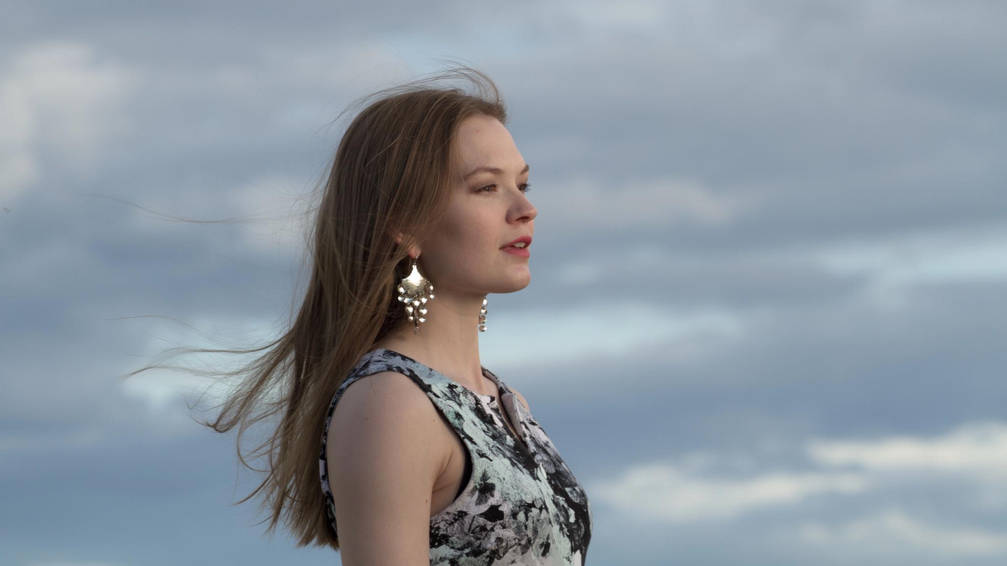 Portrait of Marja Mortensson.