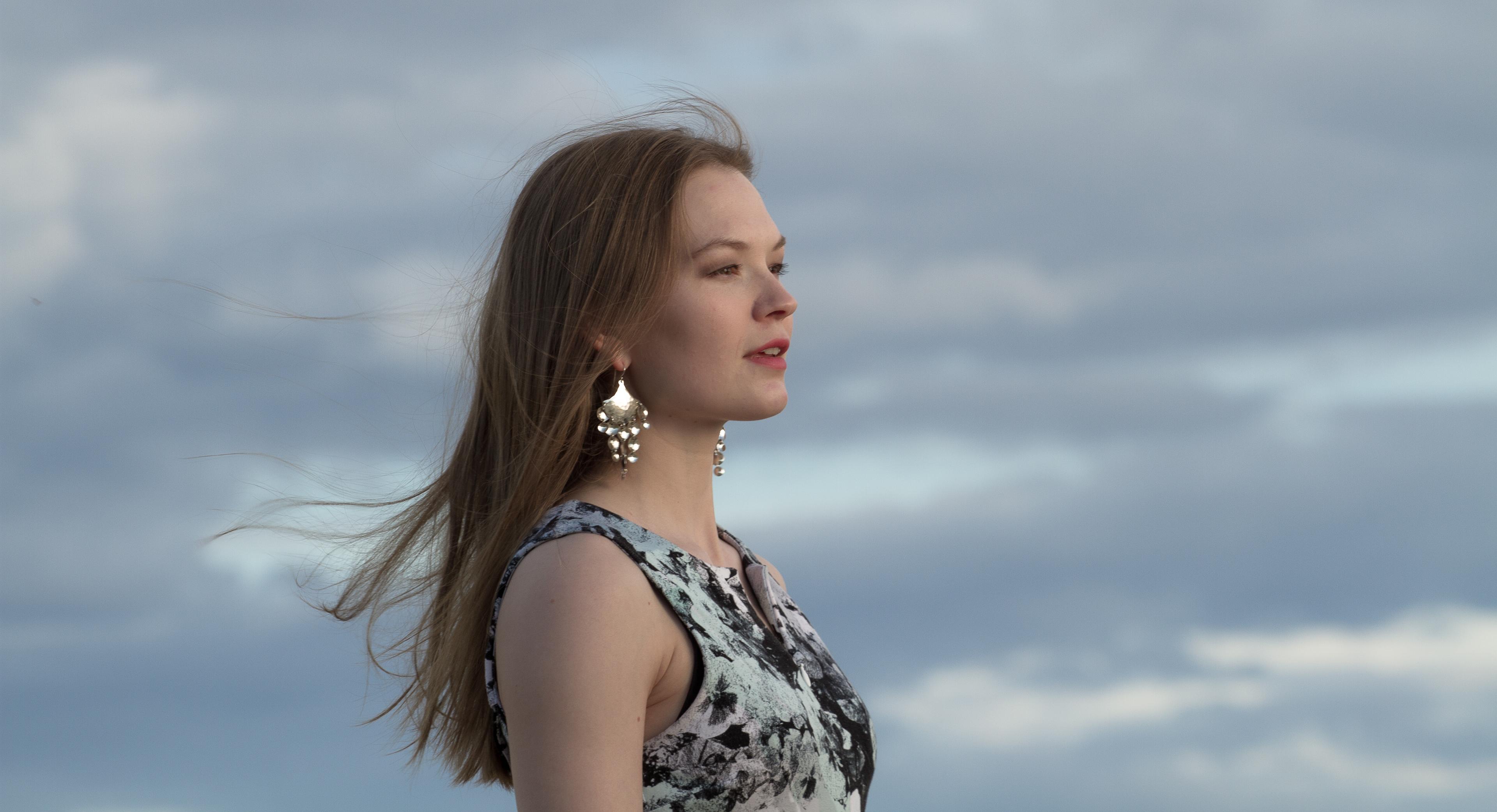 Portrait of Marja Mortensson.