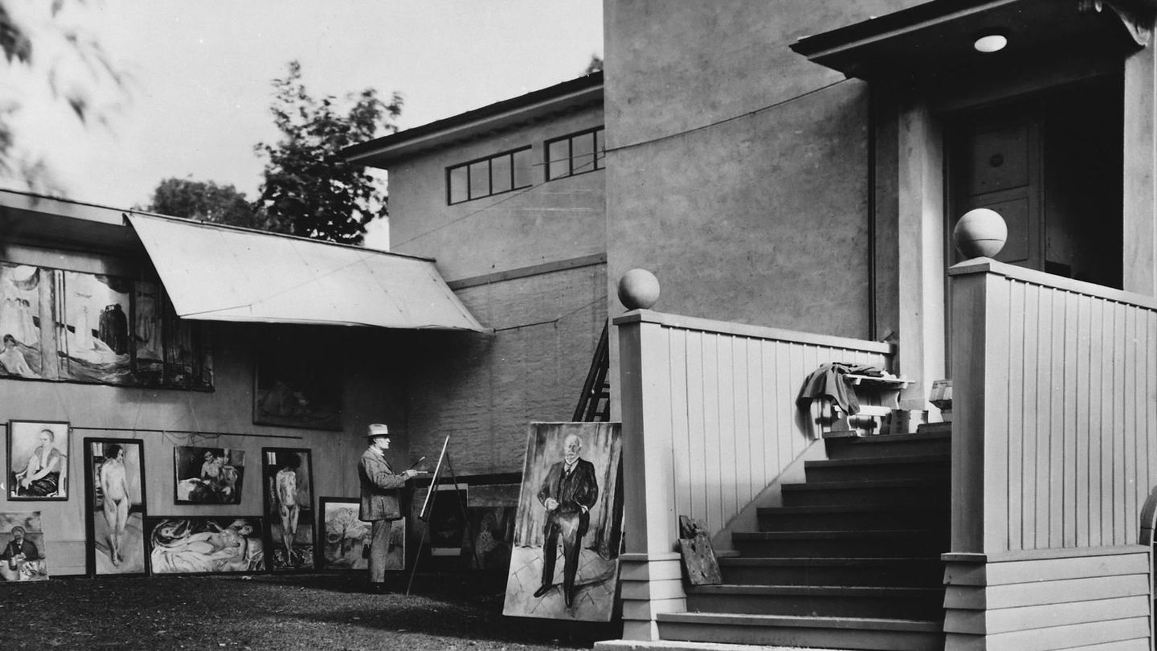 Ekely atelier, Oslo (1929)