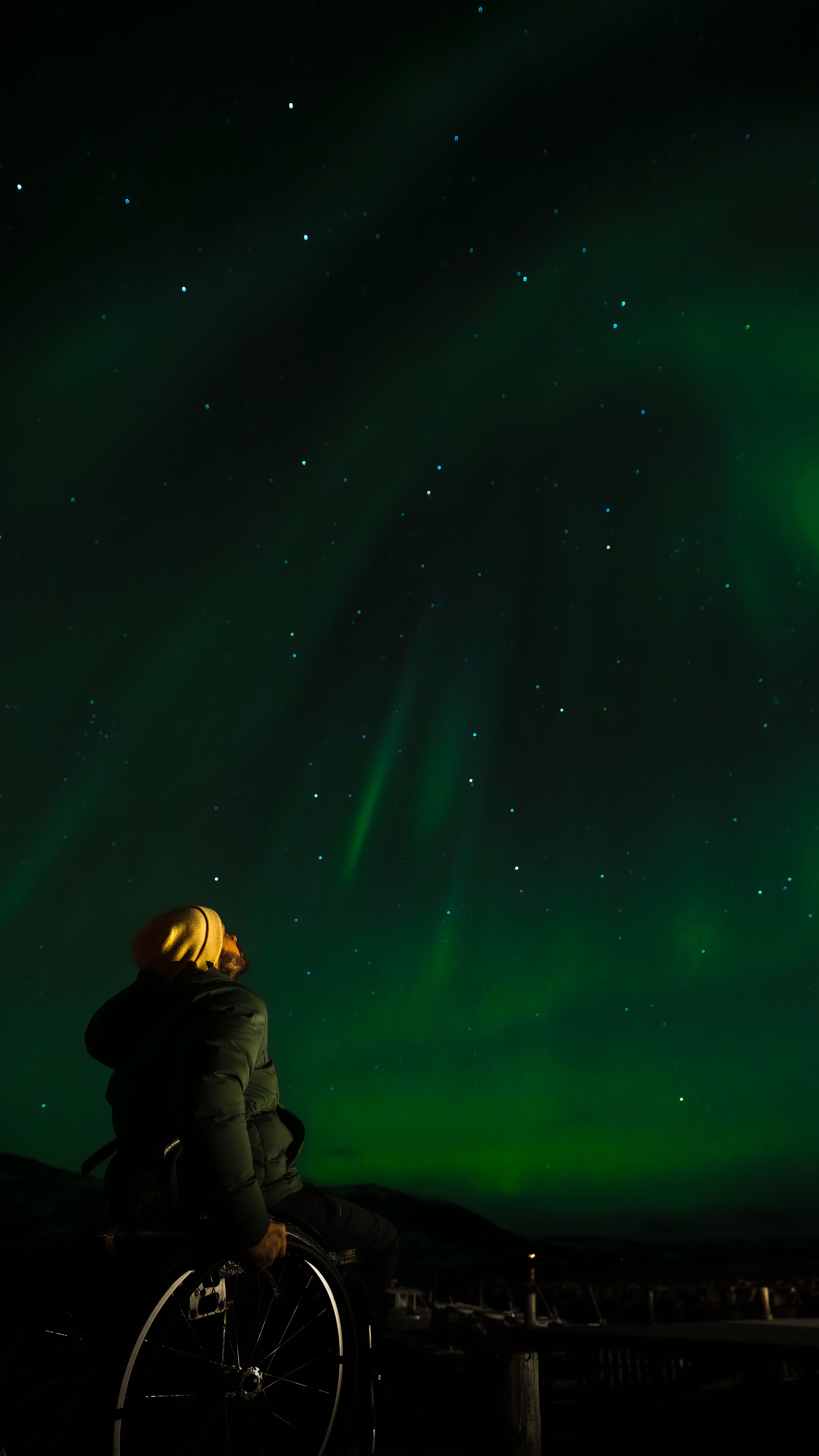 Northern lights in Northern Norway