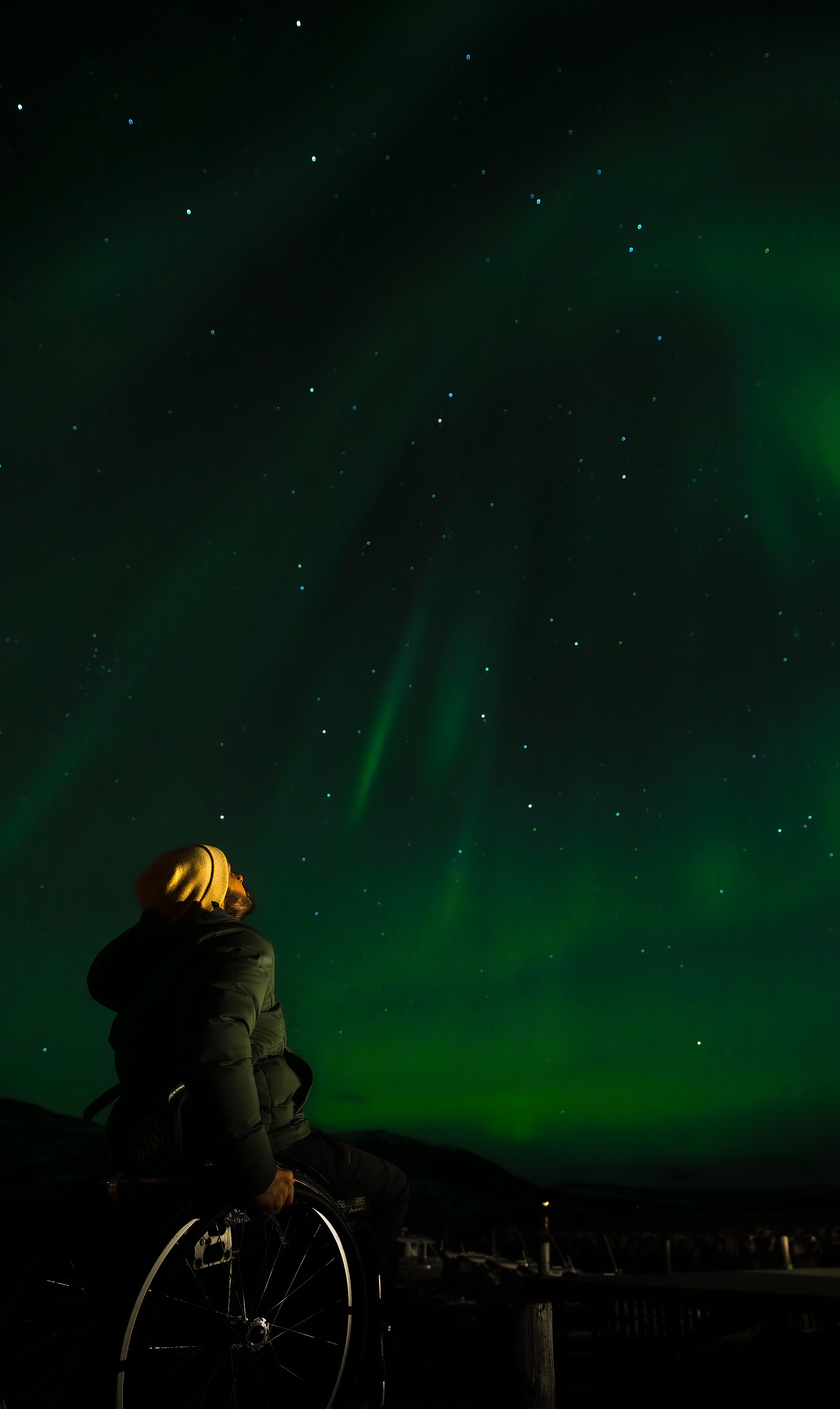Northern lights in Northern Norway