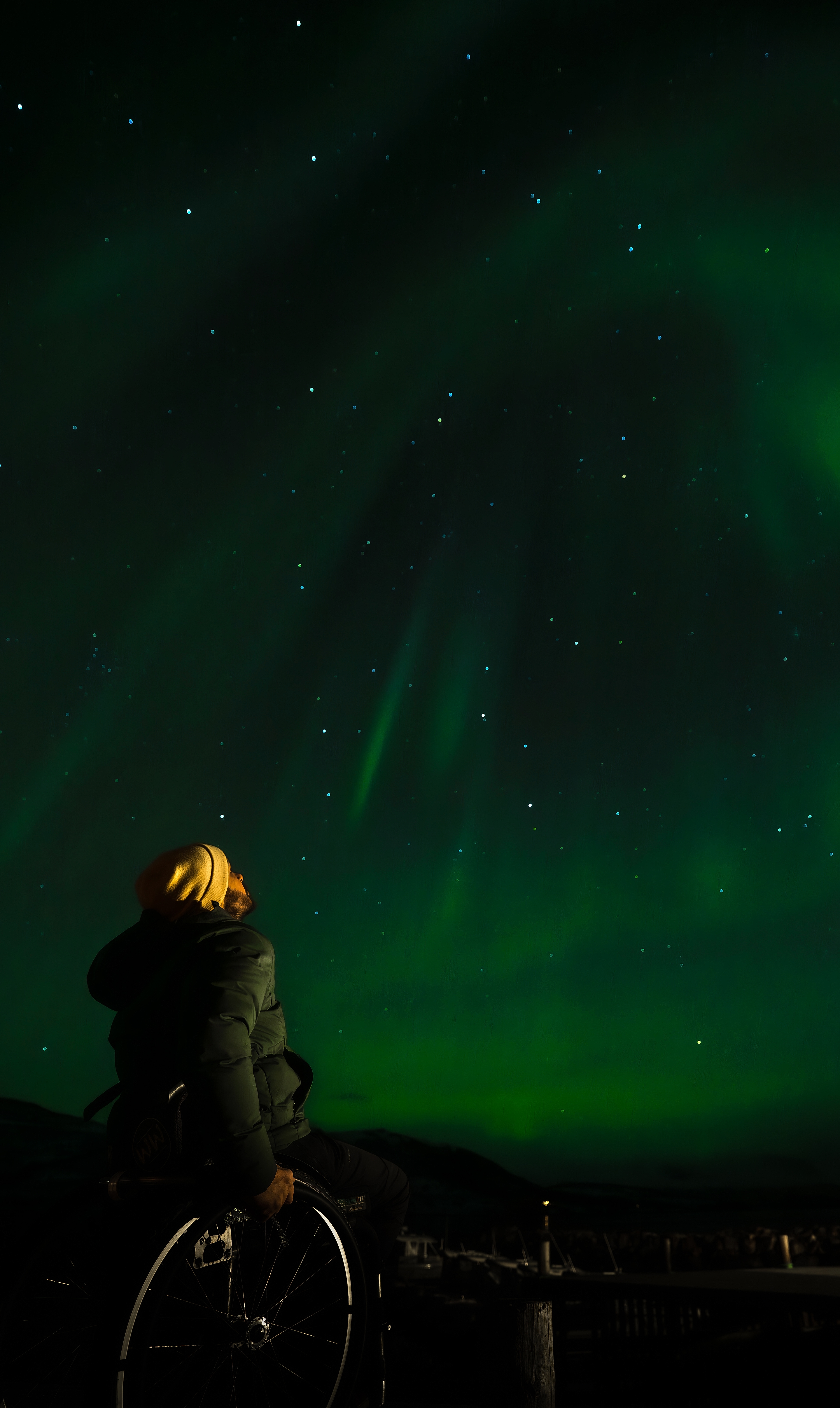 Northern lights in Northern Norway