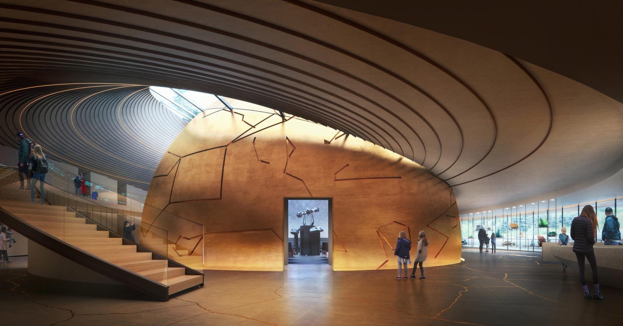Inside the Solar Observatory in Harestua in Eastern Norway