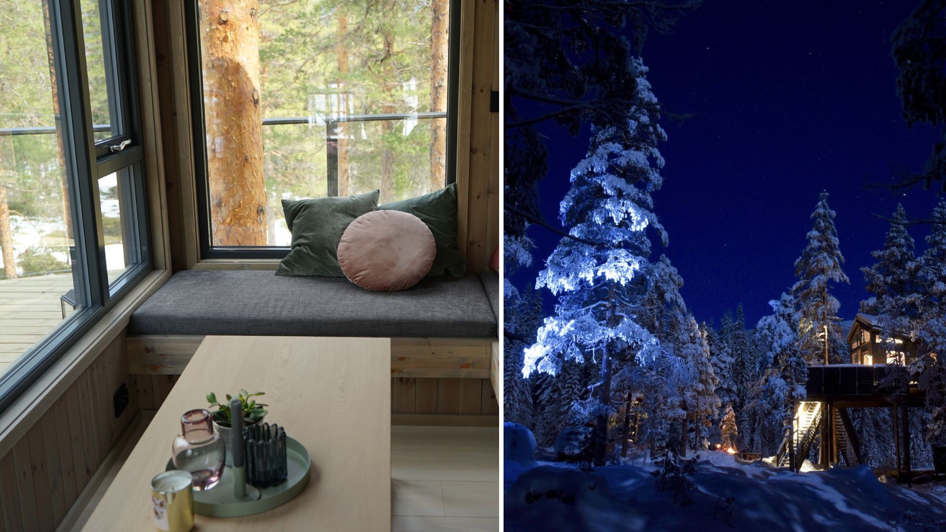 Fosstopp tree top cabin in Valdres