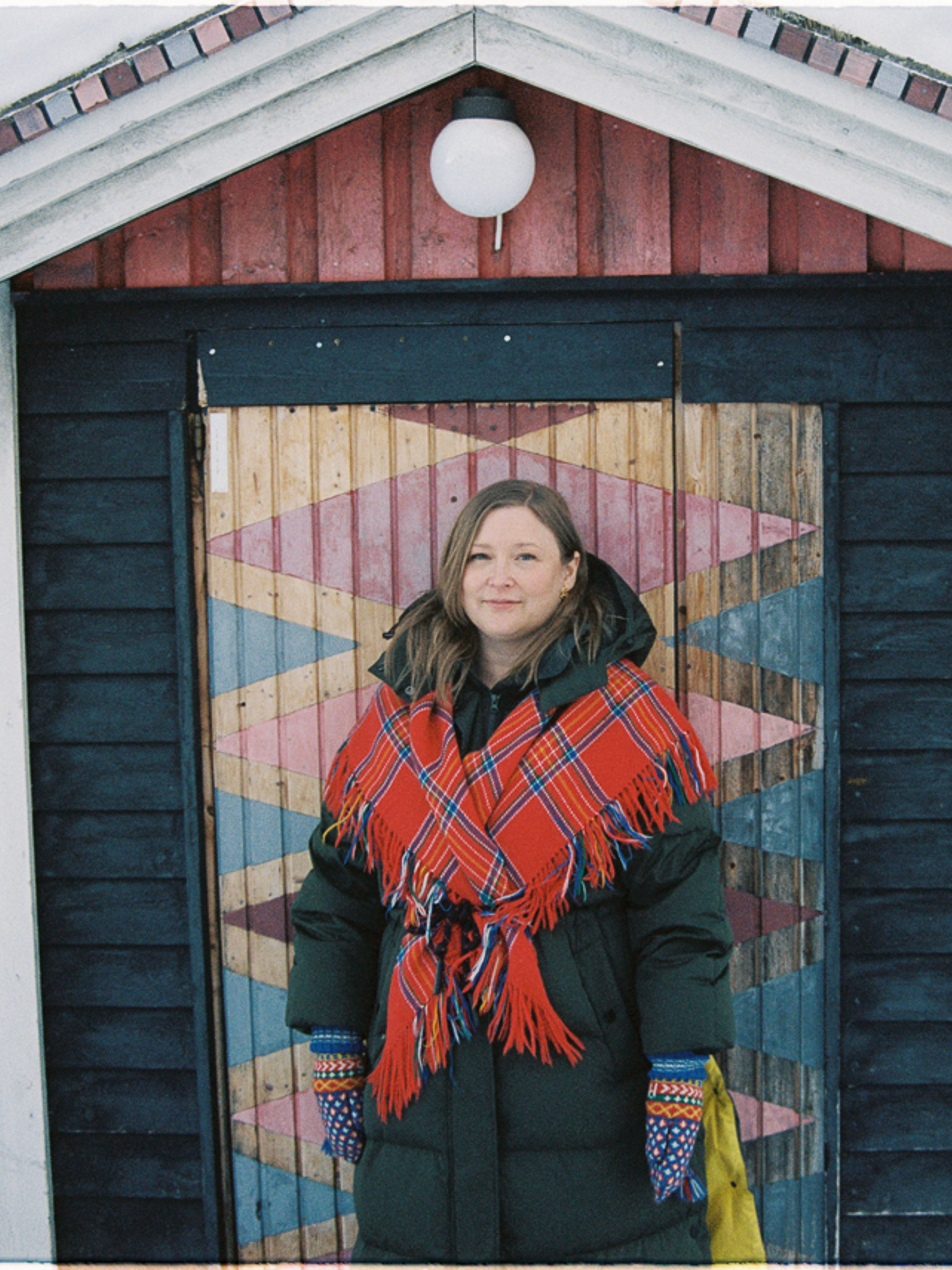 Sami woman in Finnmark.