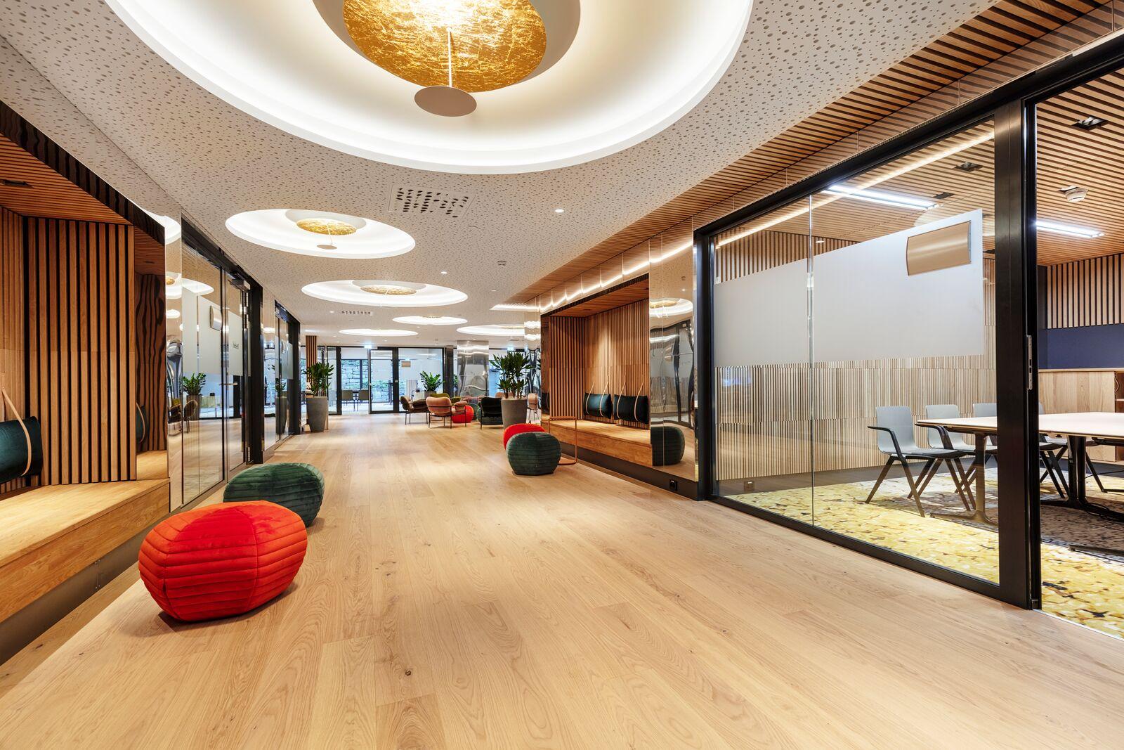 The interior of Hotel Alexandra in Loen, Fjord Norway