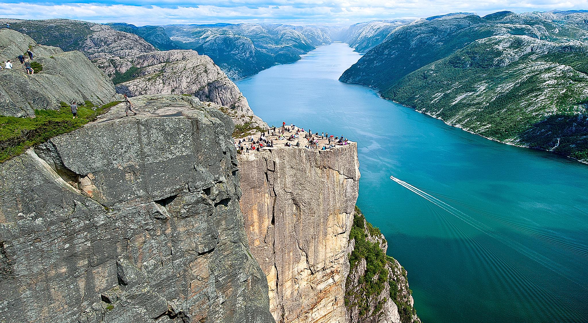 The Pulpit Rock and the Lysefjord