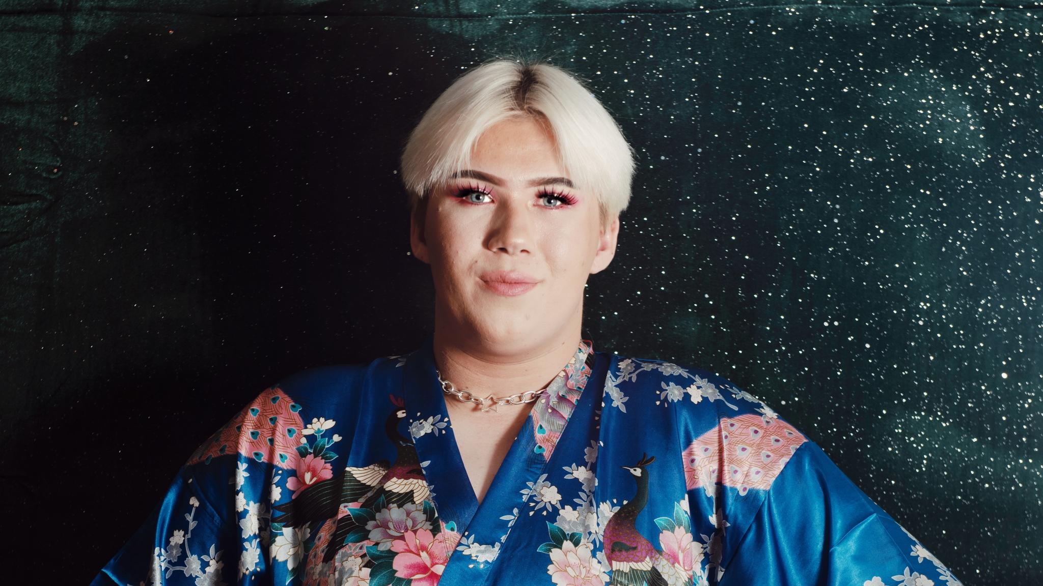 Jørgen Olsen dressed up