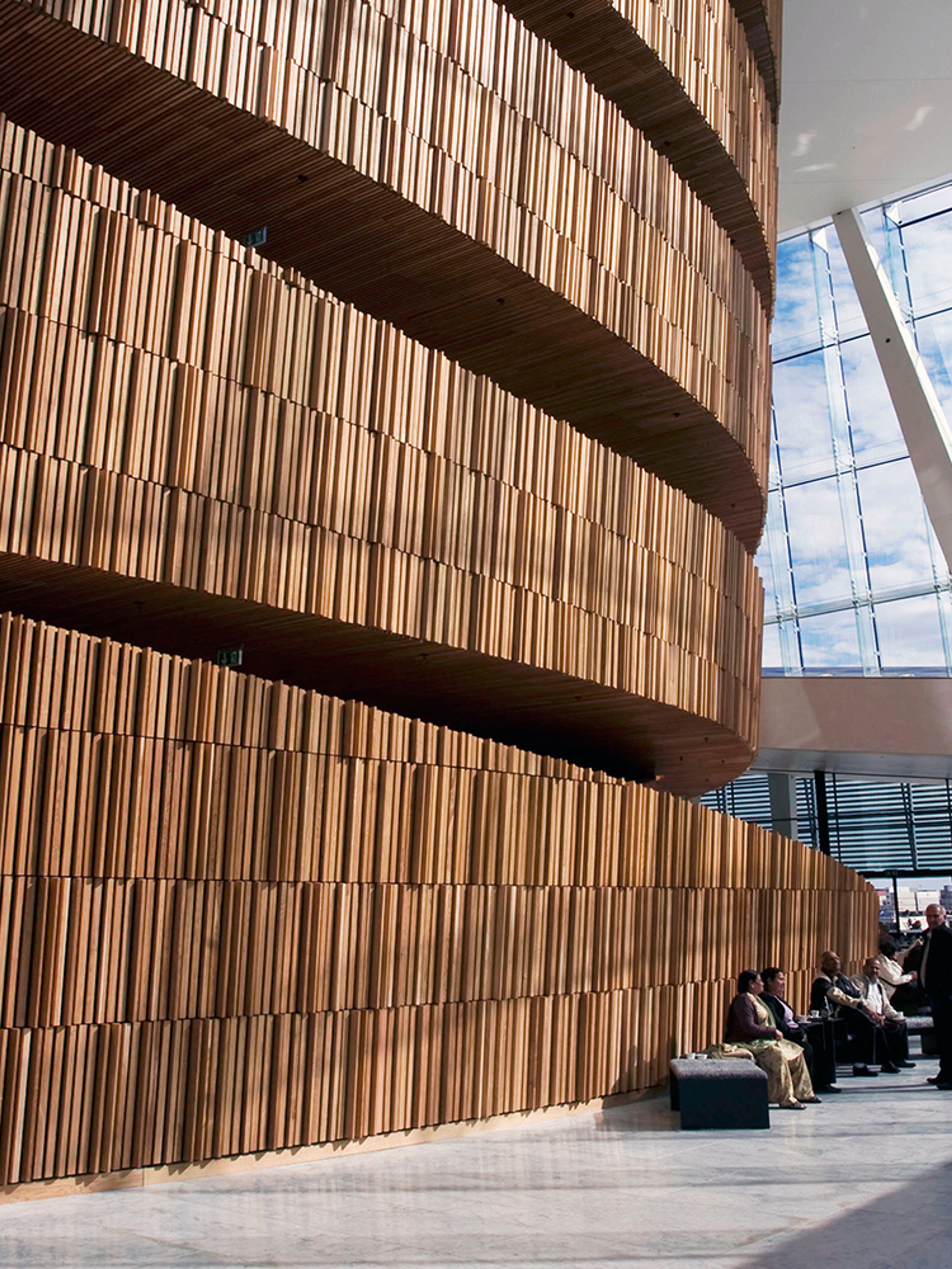 Interiour of The Norwegian Opera and Ballet, Oslo, Norway