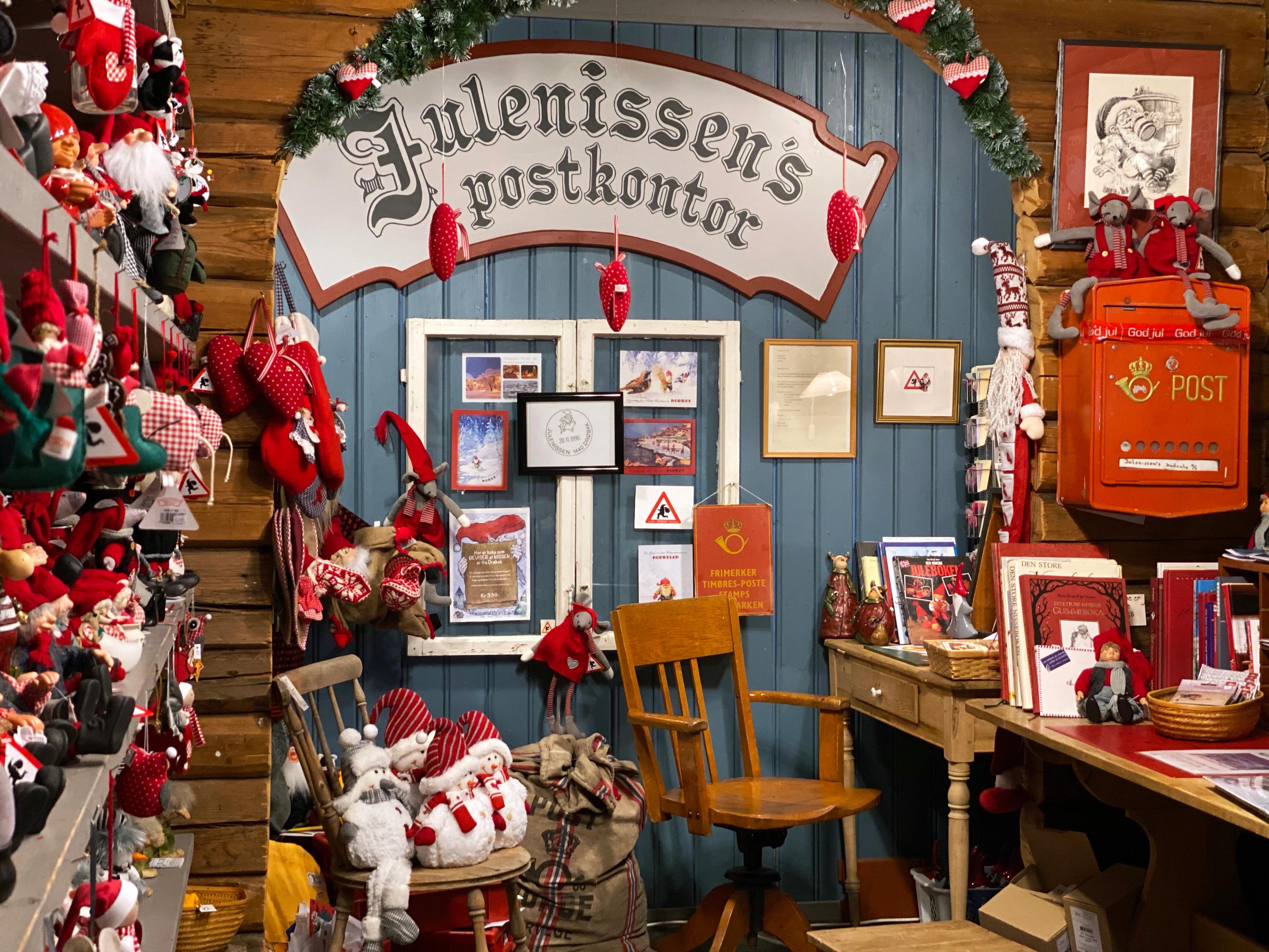 Santa's post office in Drøbak
