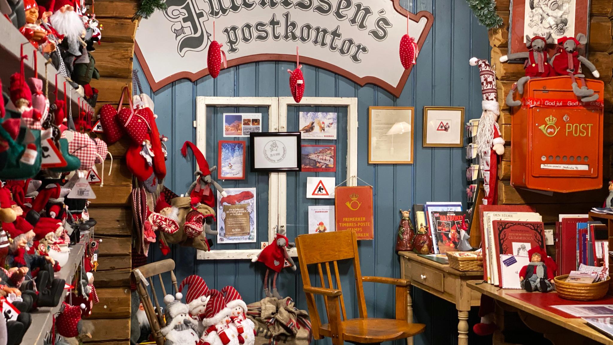 Santa's post office in Drøbak