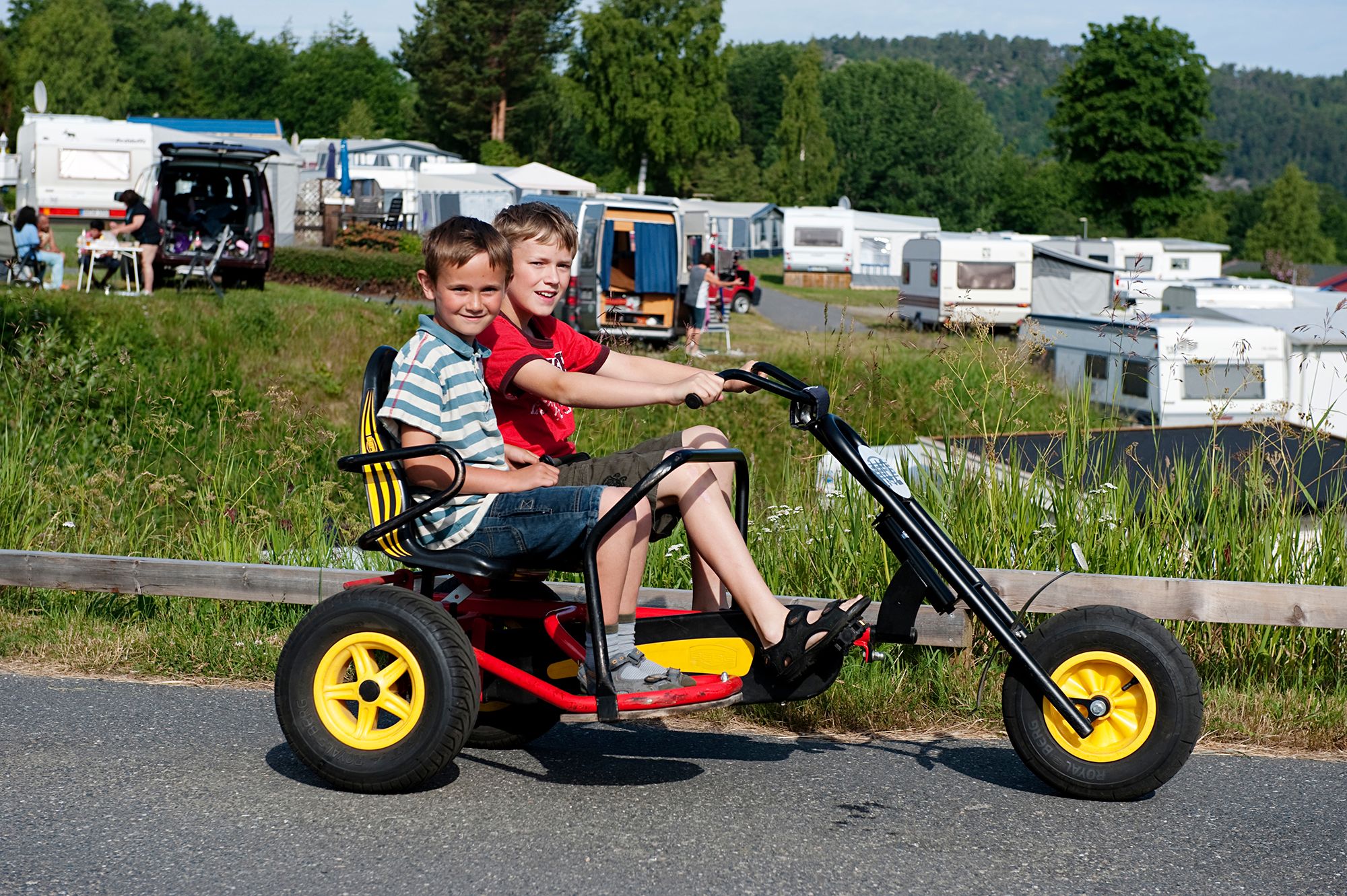 Sørlandet feriesenter, one of Norway’s top kid-friendly camping sites in Norway