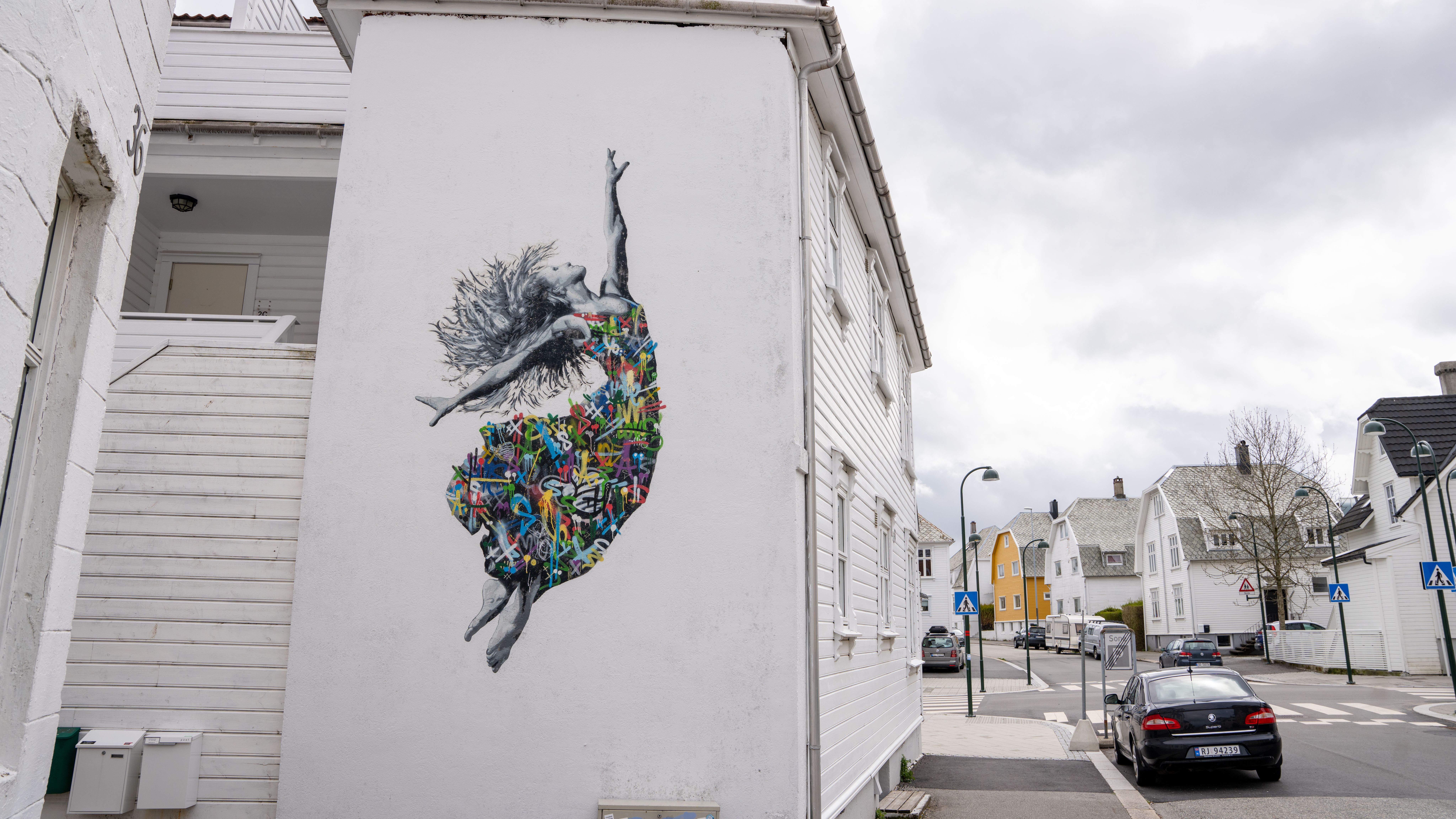 Street art in Stavanger by Martin Whatson, Norway