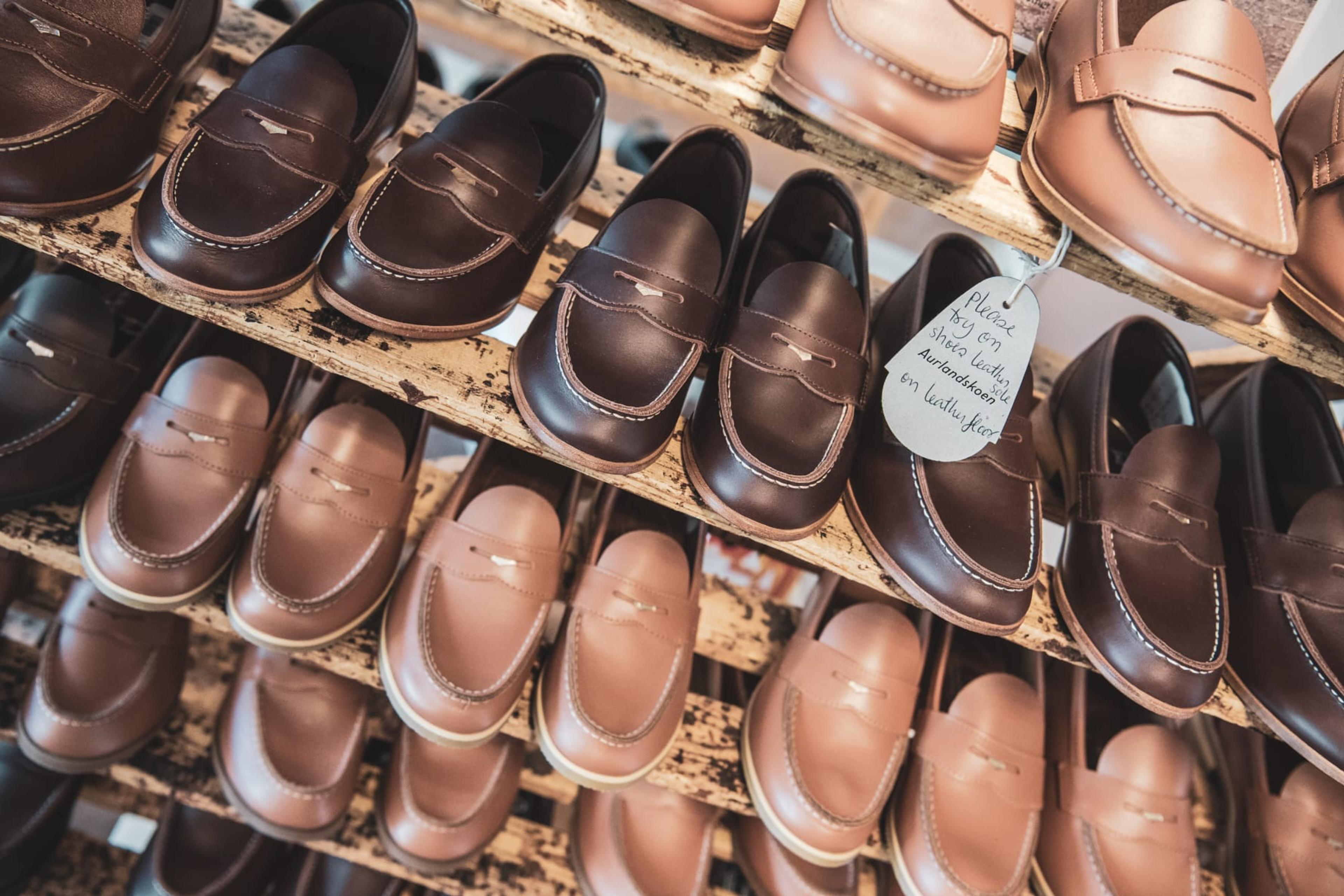 The traditional pennyloafer "Aurlandsskoen" from Aurland