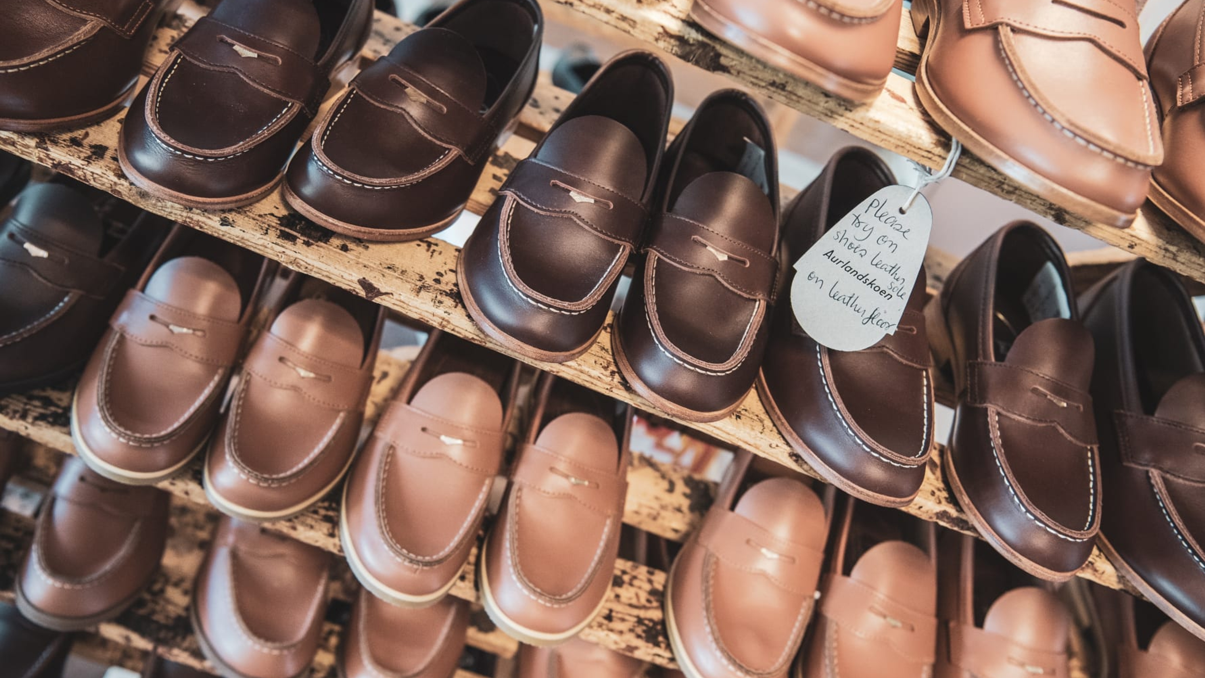 The traditional pennyloafer "Aurlandsskoen" from Aurland