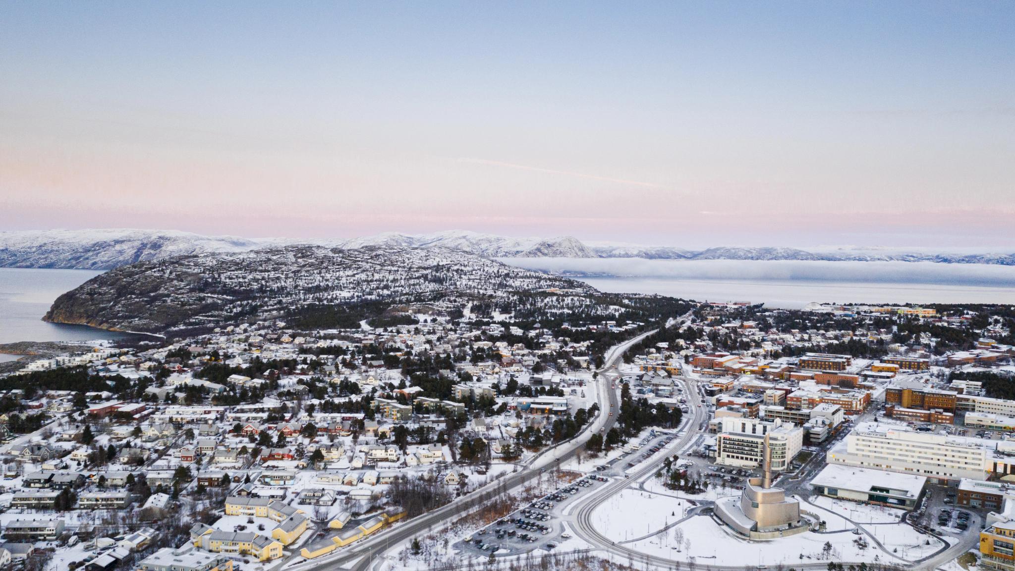 Alta town surrounded by stunning nature
