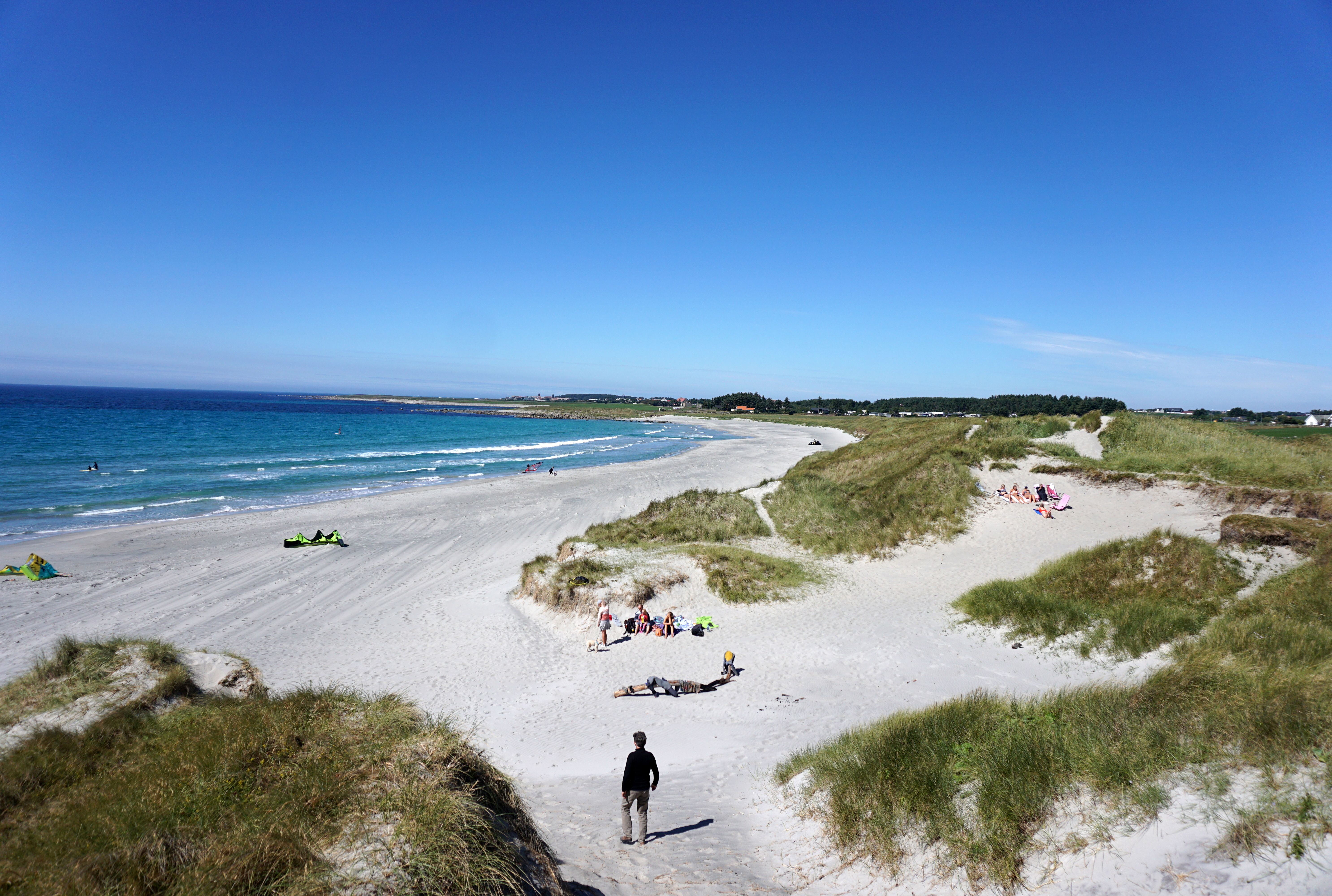Overlooking the Jæren beaches, Stavanger and Ryfylke, Fjord Norway