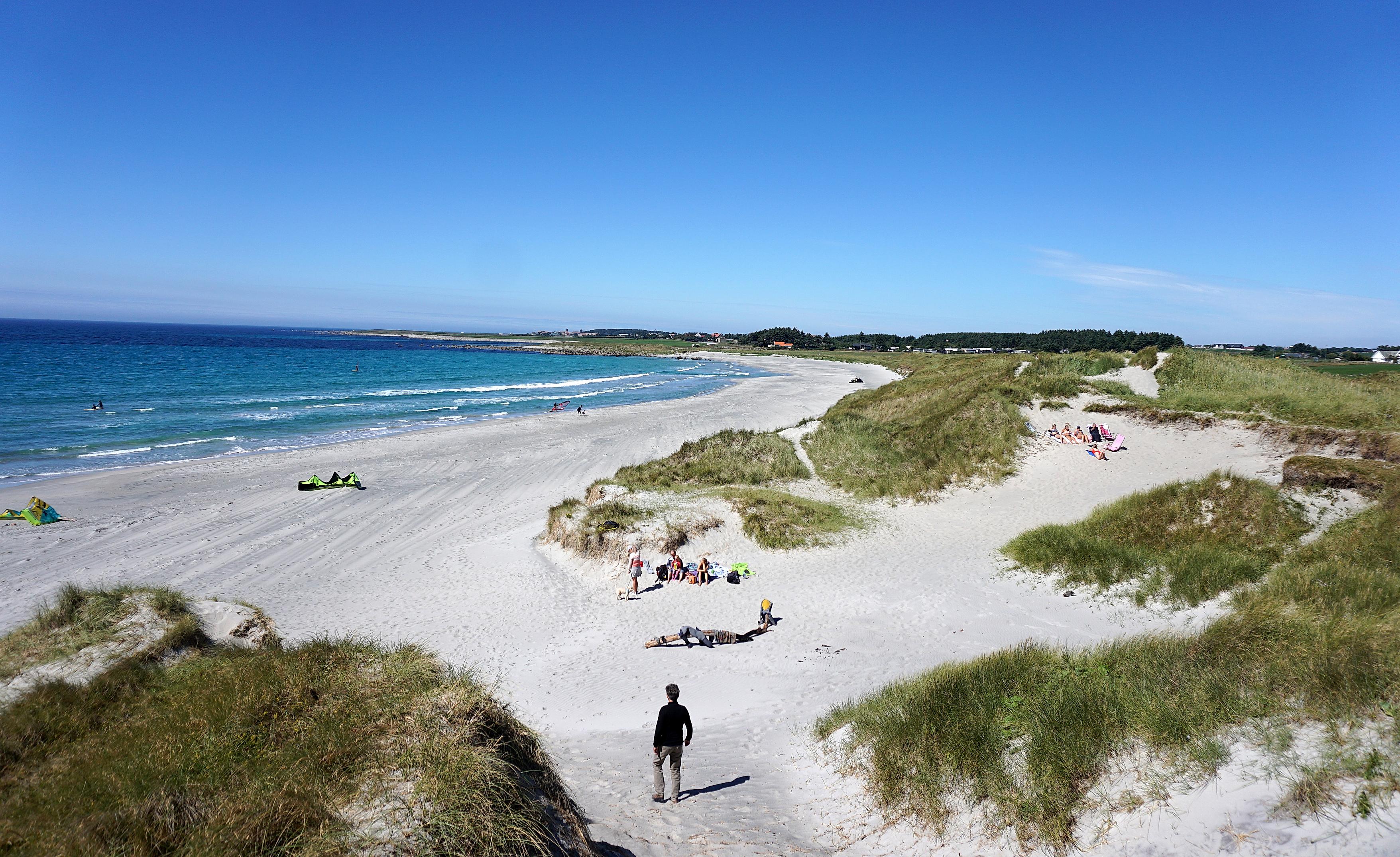 Overlooking the Jæren beaches, Stavanger and Ryfylke, Fjord Norway