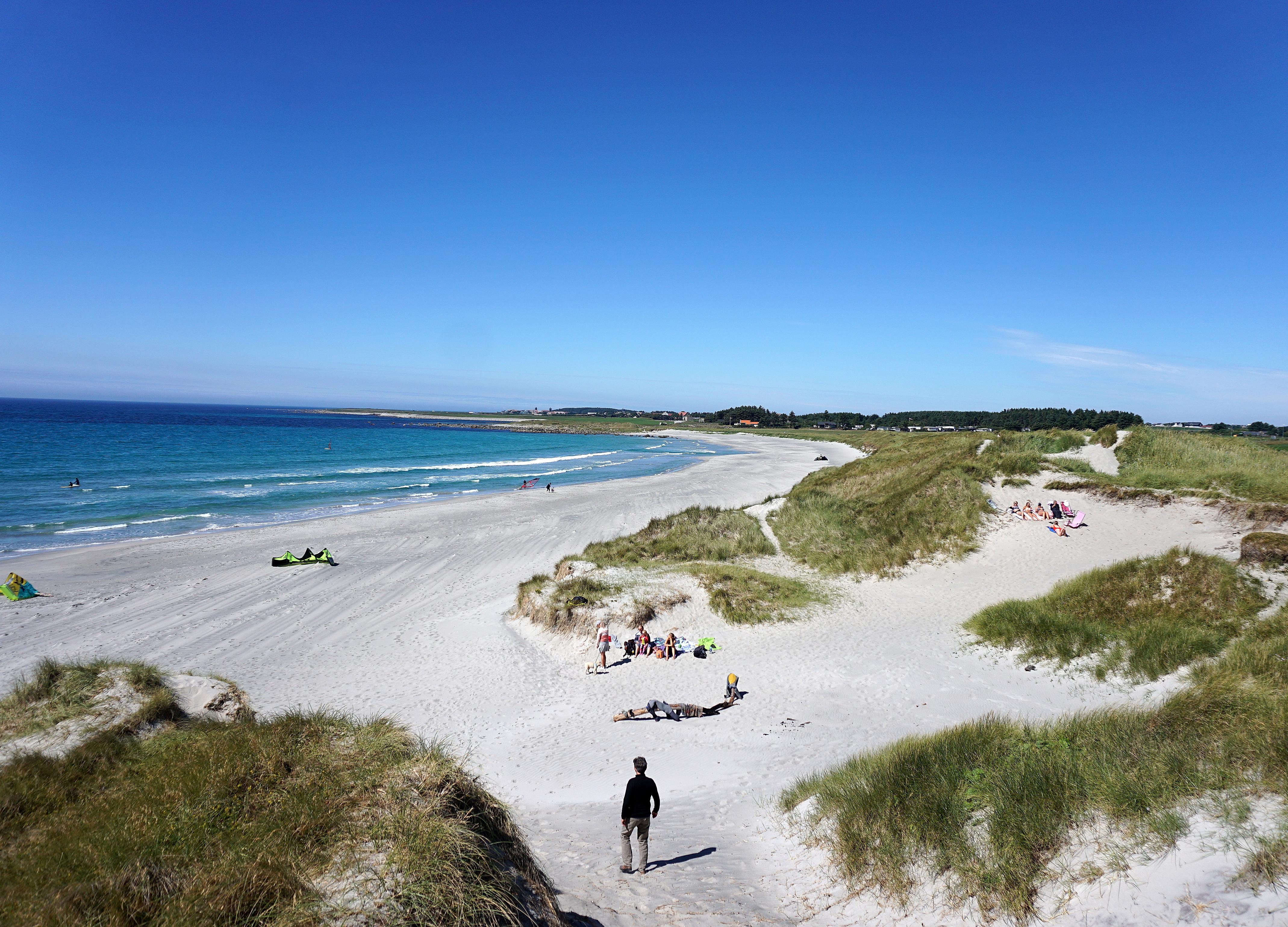 Overlooking the Jæren beaches, Stavanger and Ryfylke, Fjord Norway